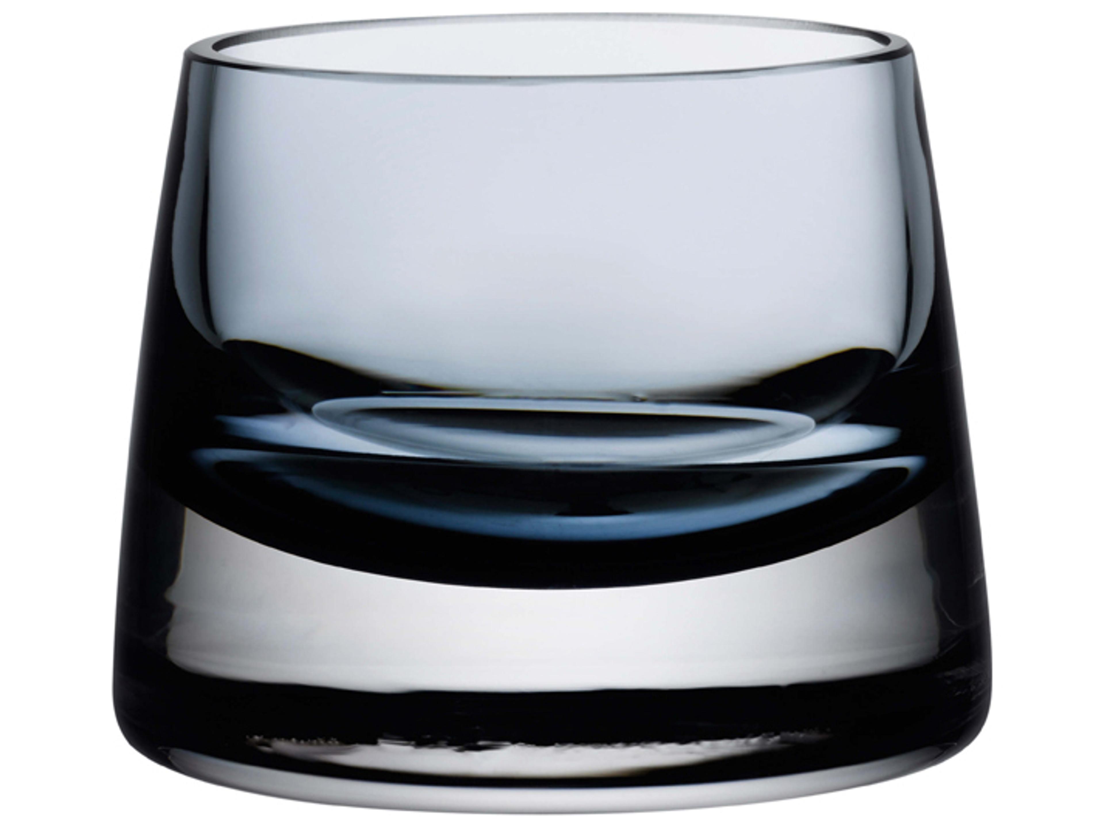 Joy Candle Holder Set of 2 Blue Crystalline