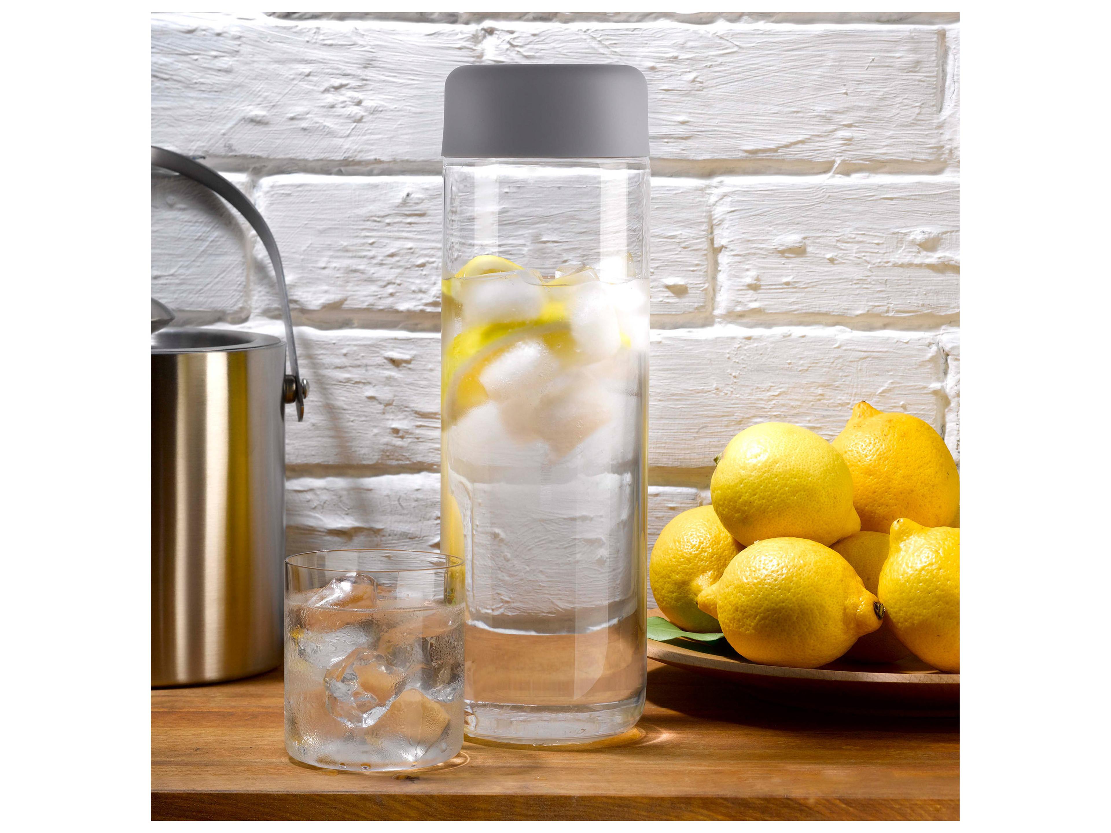 NUDE Finesse Clear Grey Rock and Pop Bottle