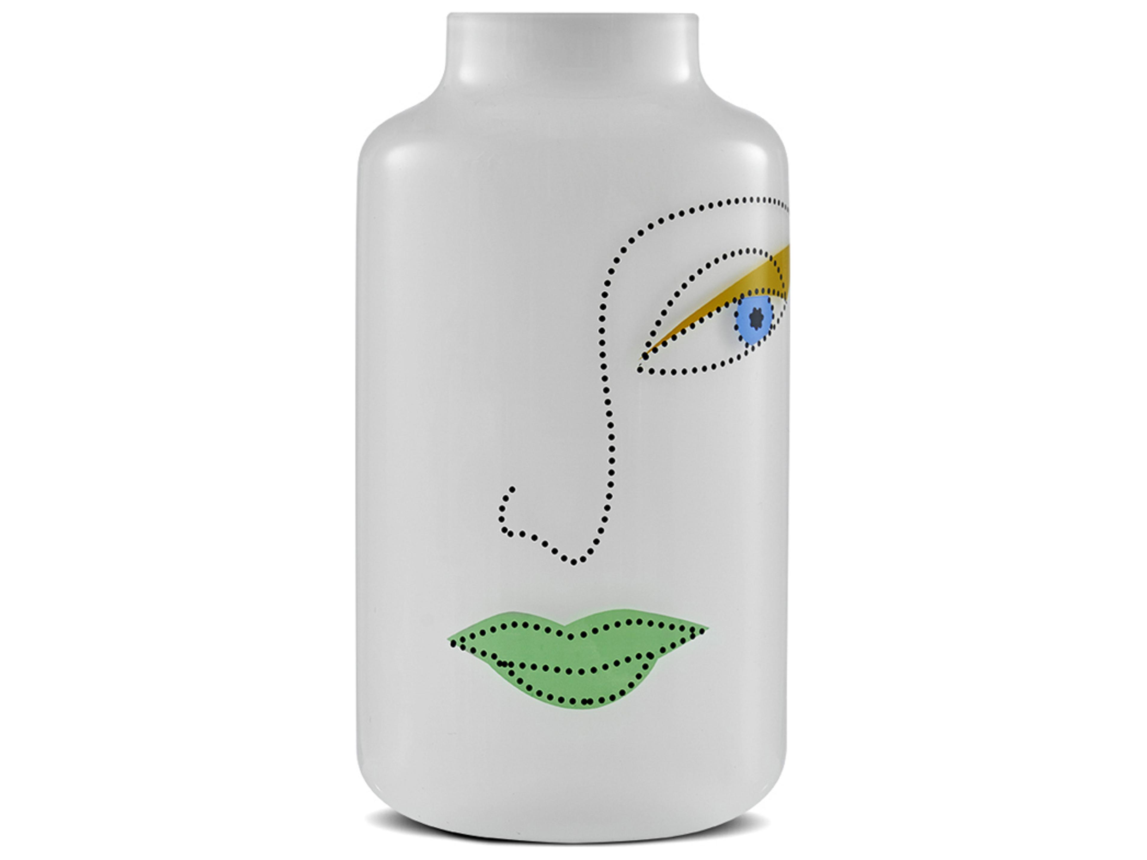 Rock And Pop Mini Magnolia Small Opal White Vase