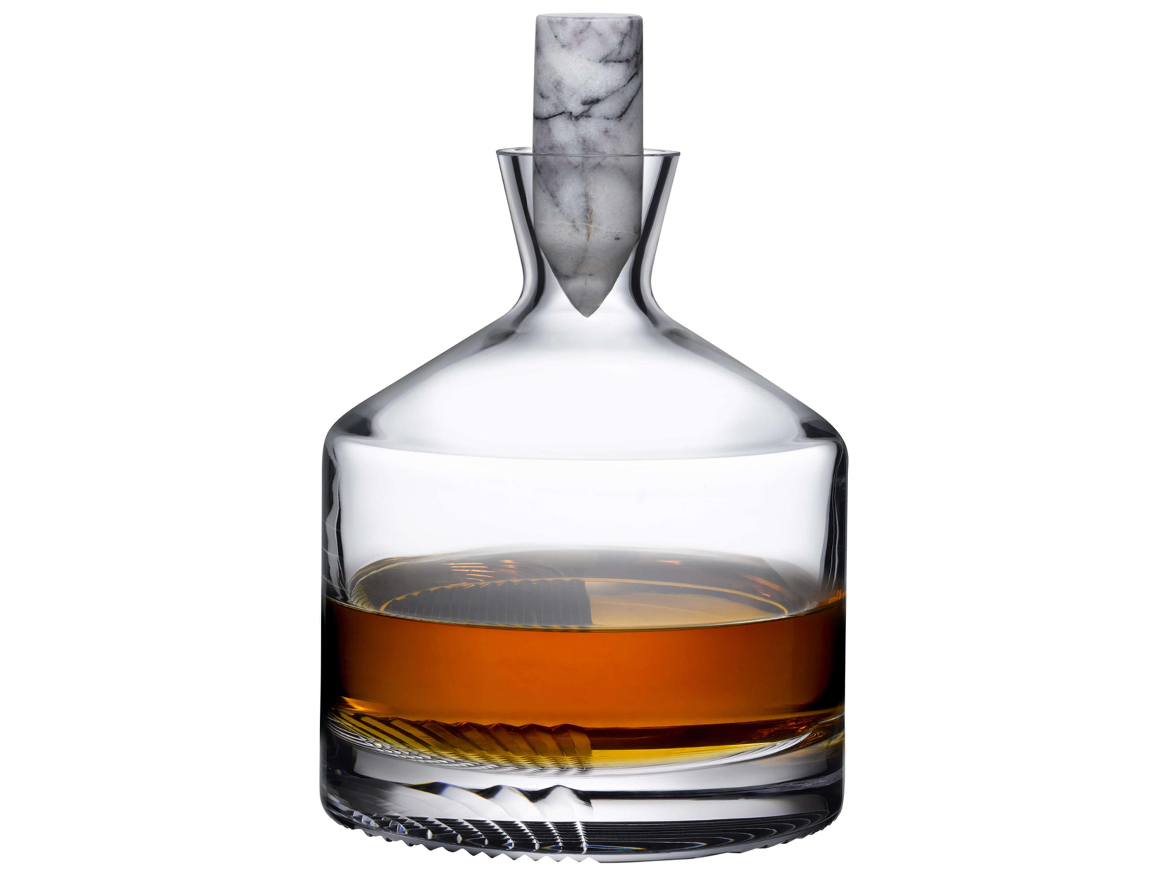NUDE Alba Clear Whiskey Carafe