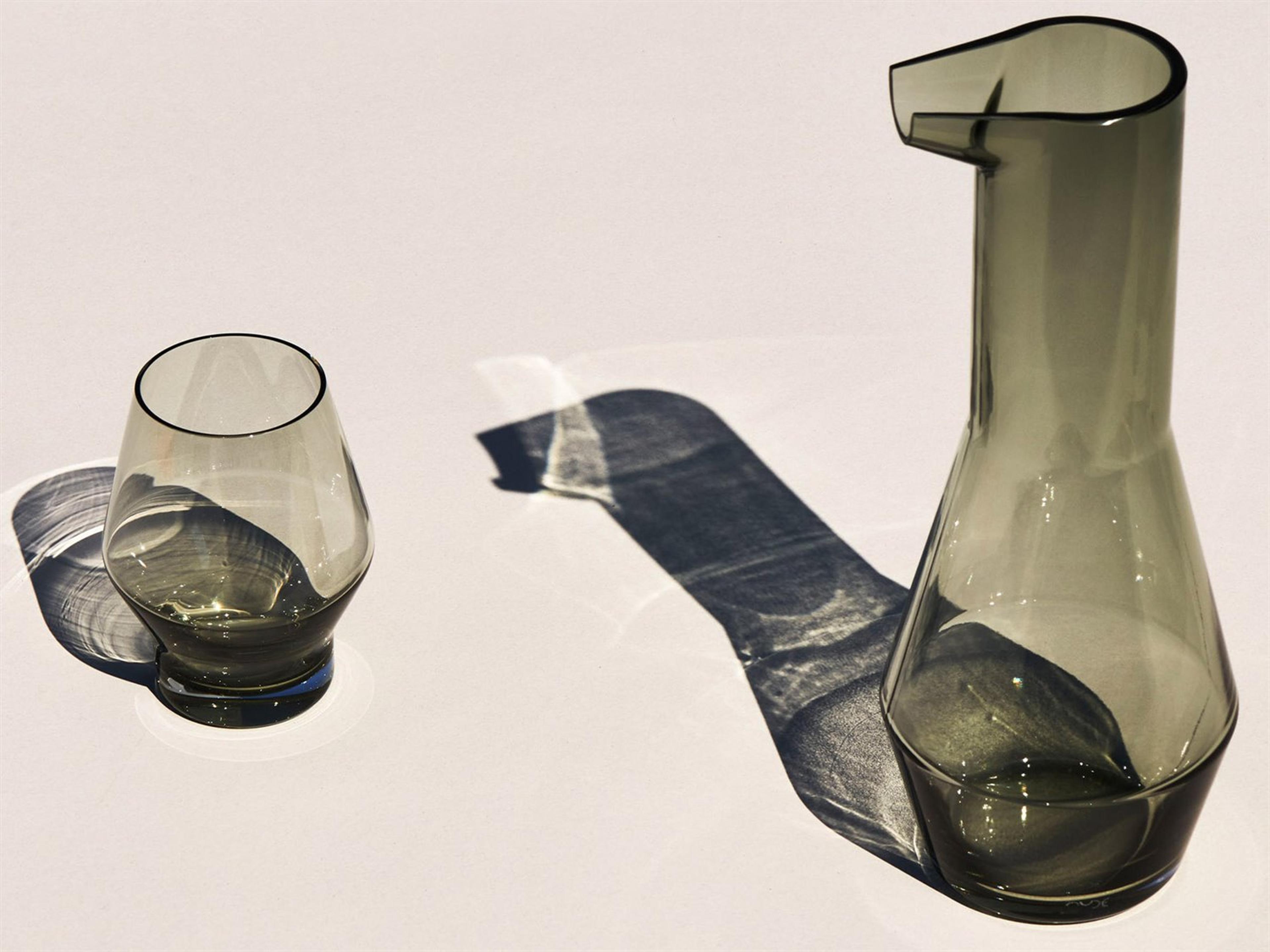 NUDE Beak Smoke Wine Decanter