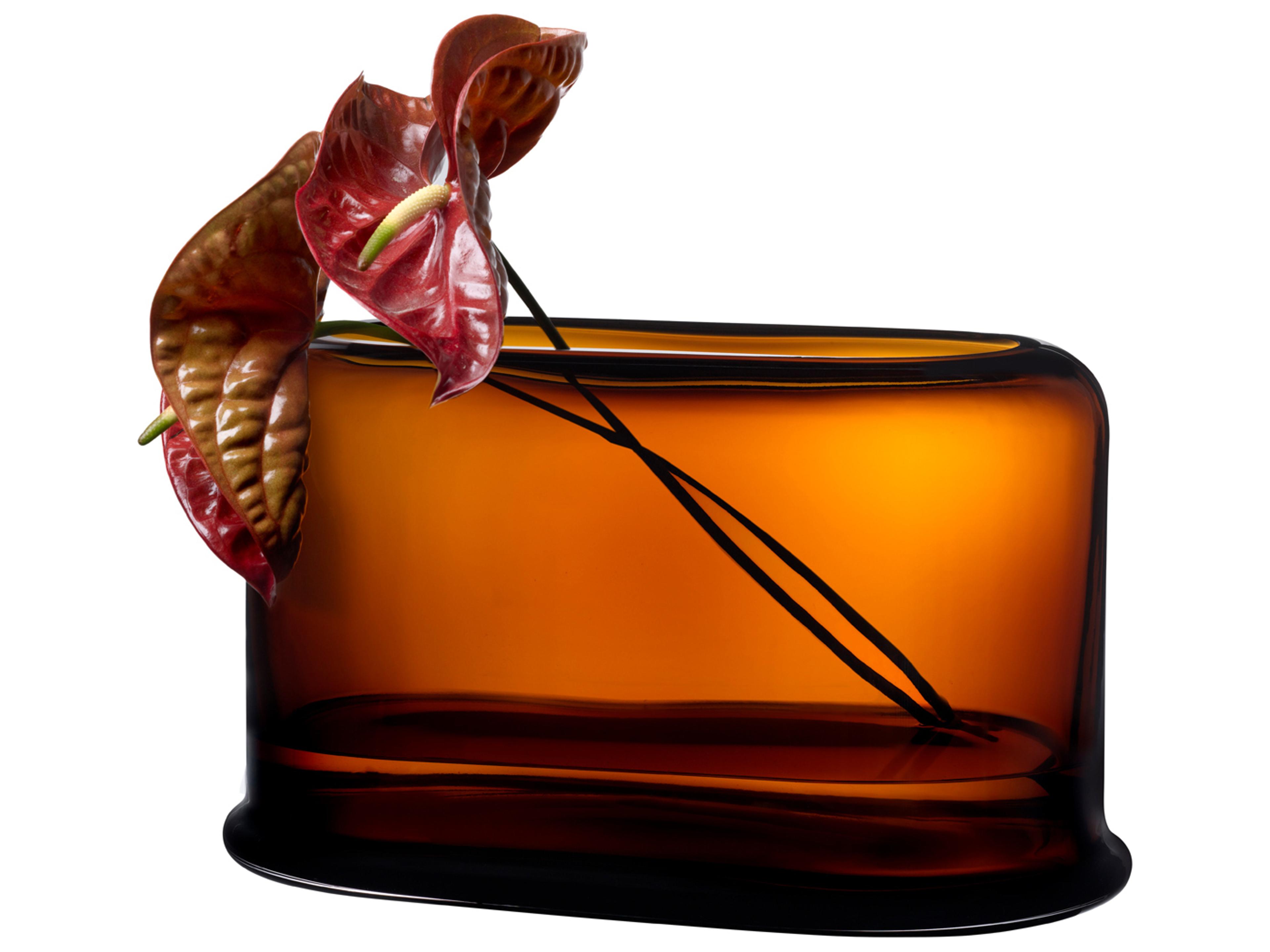 NUDE Layers Amber Vase