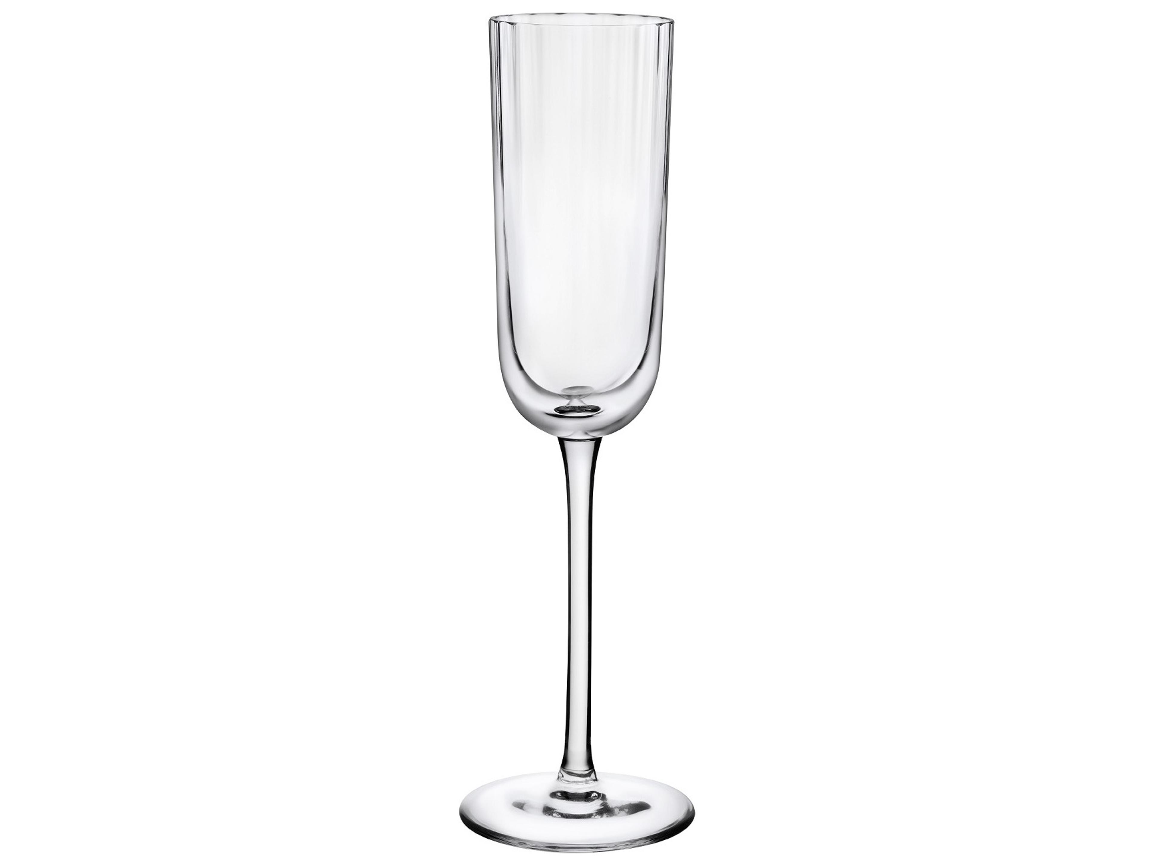 Neo Clear Champagne Glass Set of 2