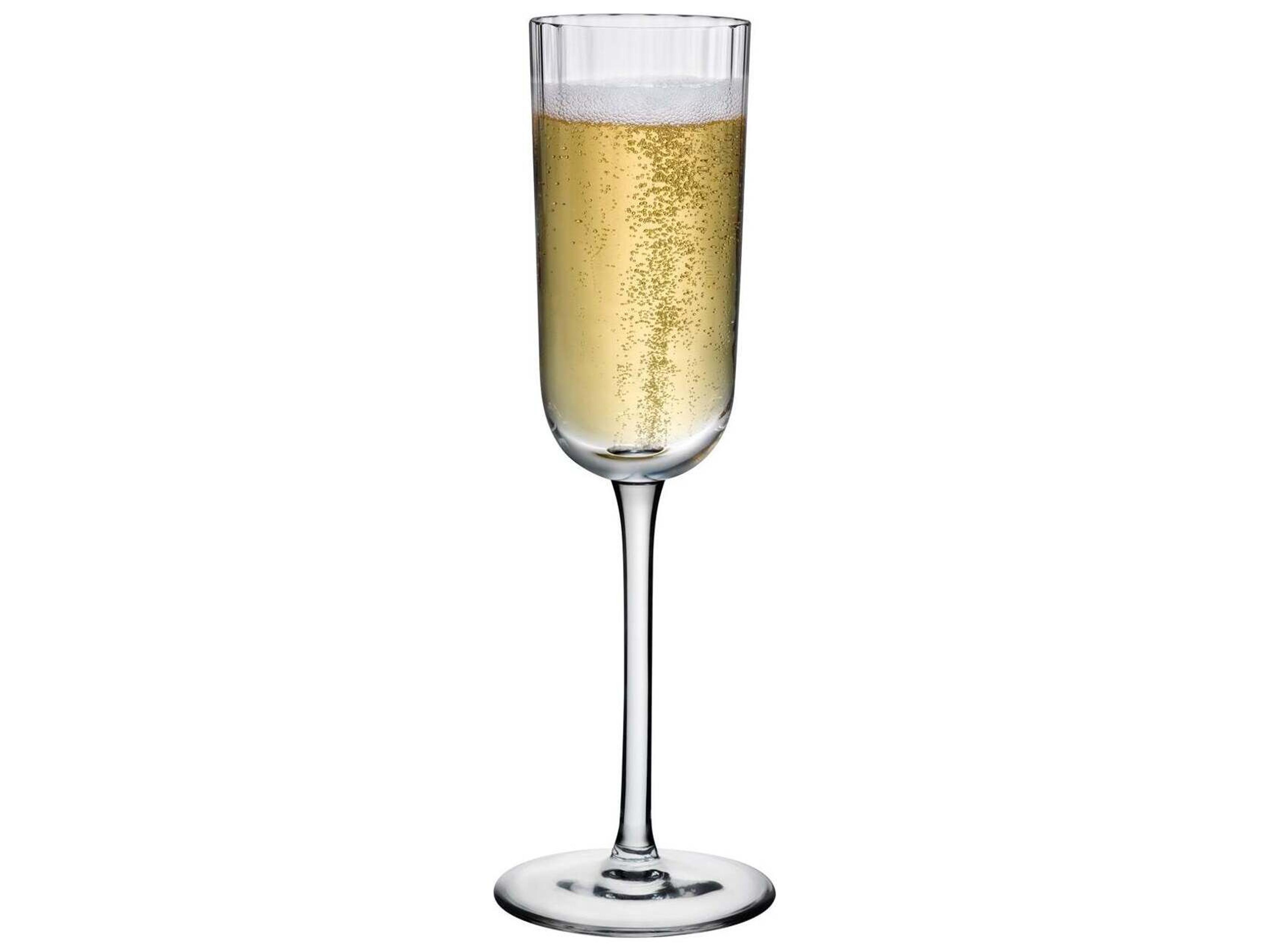 NUDE Neo Clear Champagne Glass Set of 2