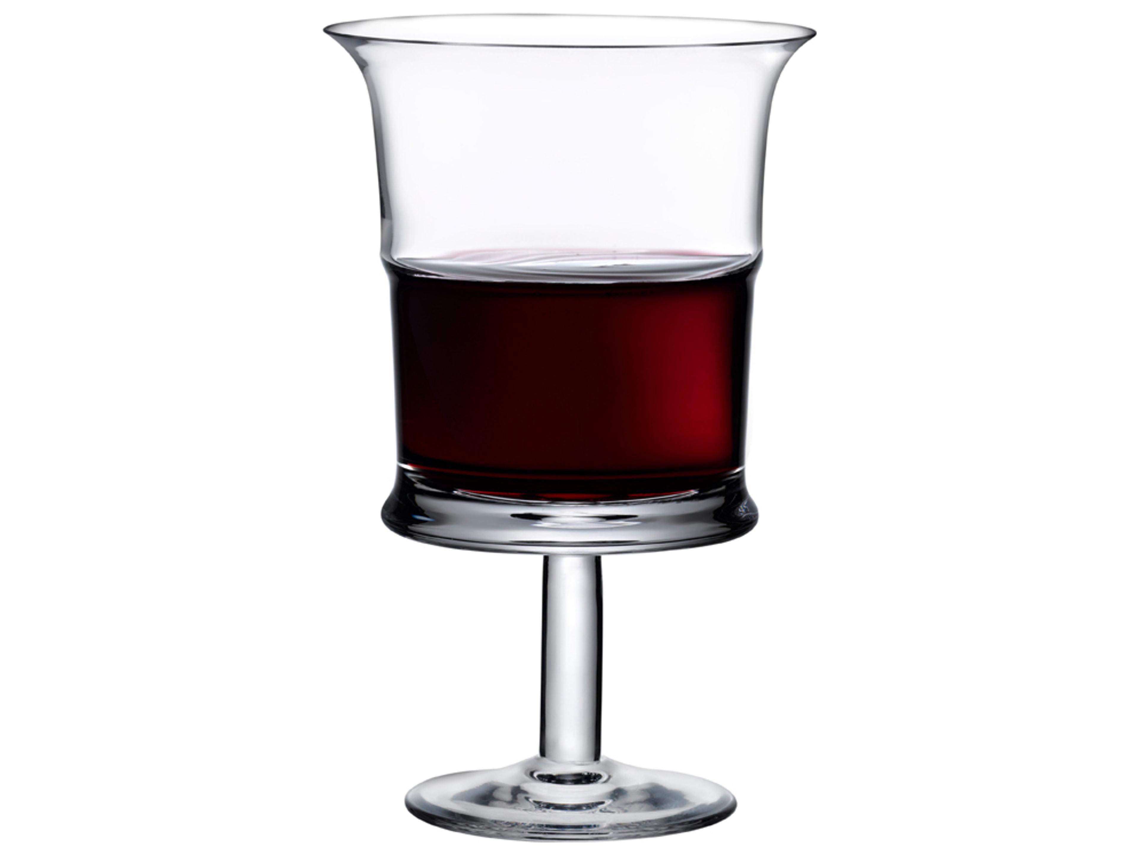 NUDE Jour Clear Red Wine Glass Set of 2
