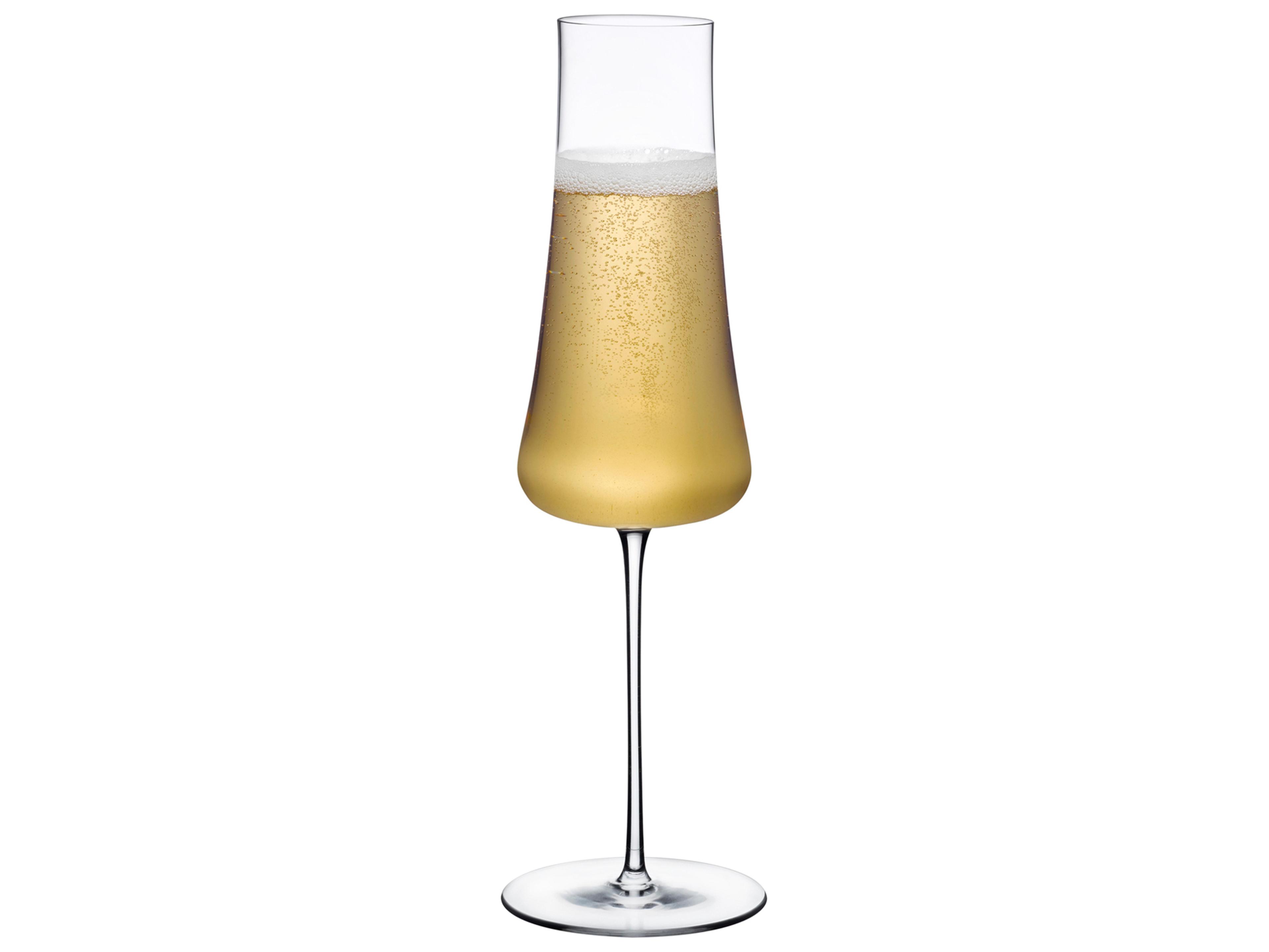 NUDE Stem Zero Clear Champagne Glass