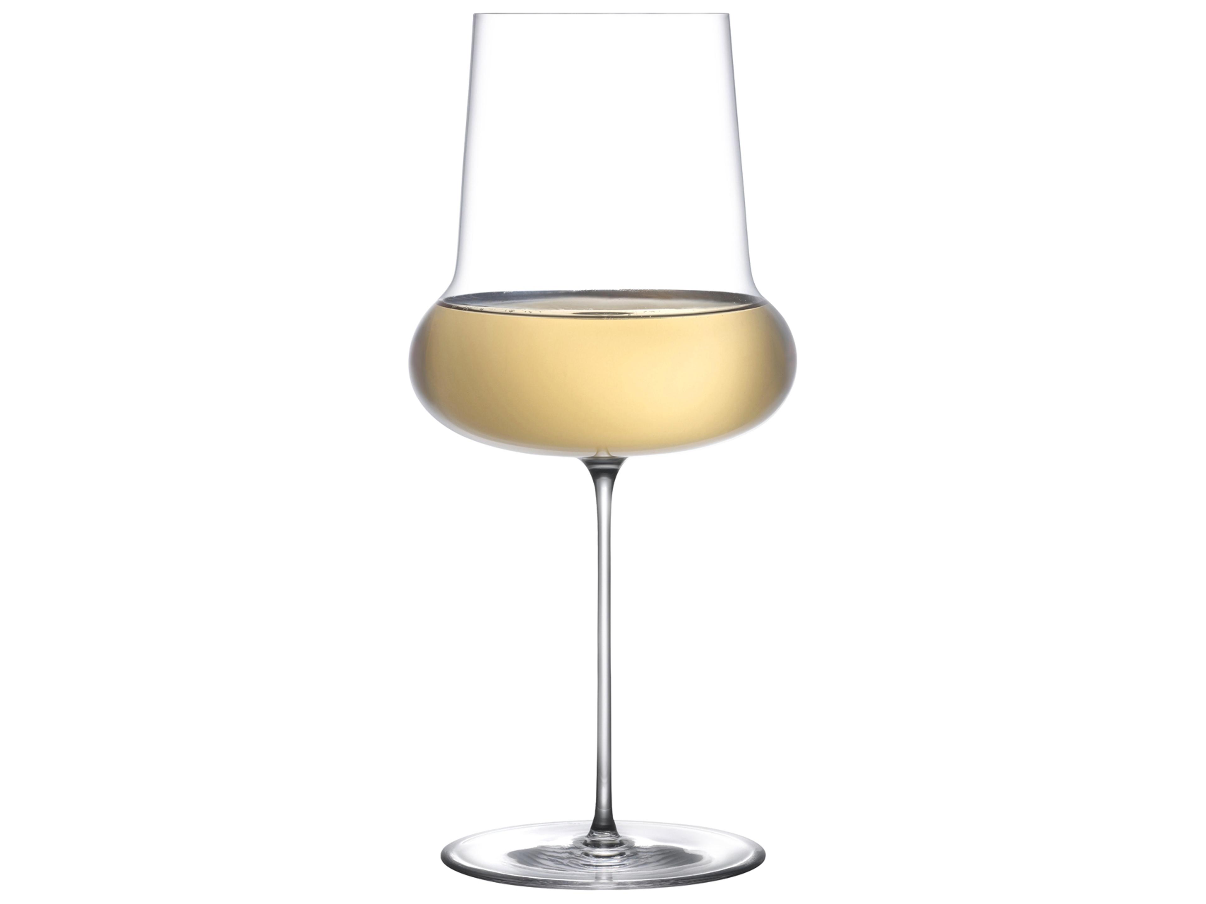 NUDE Ghost Zero Clear Belly White Wine Glass