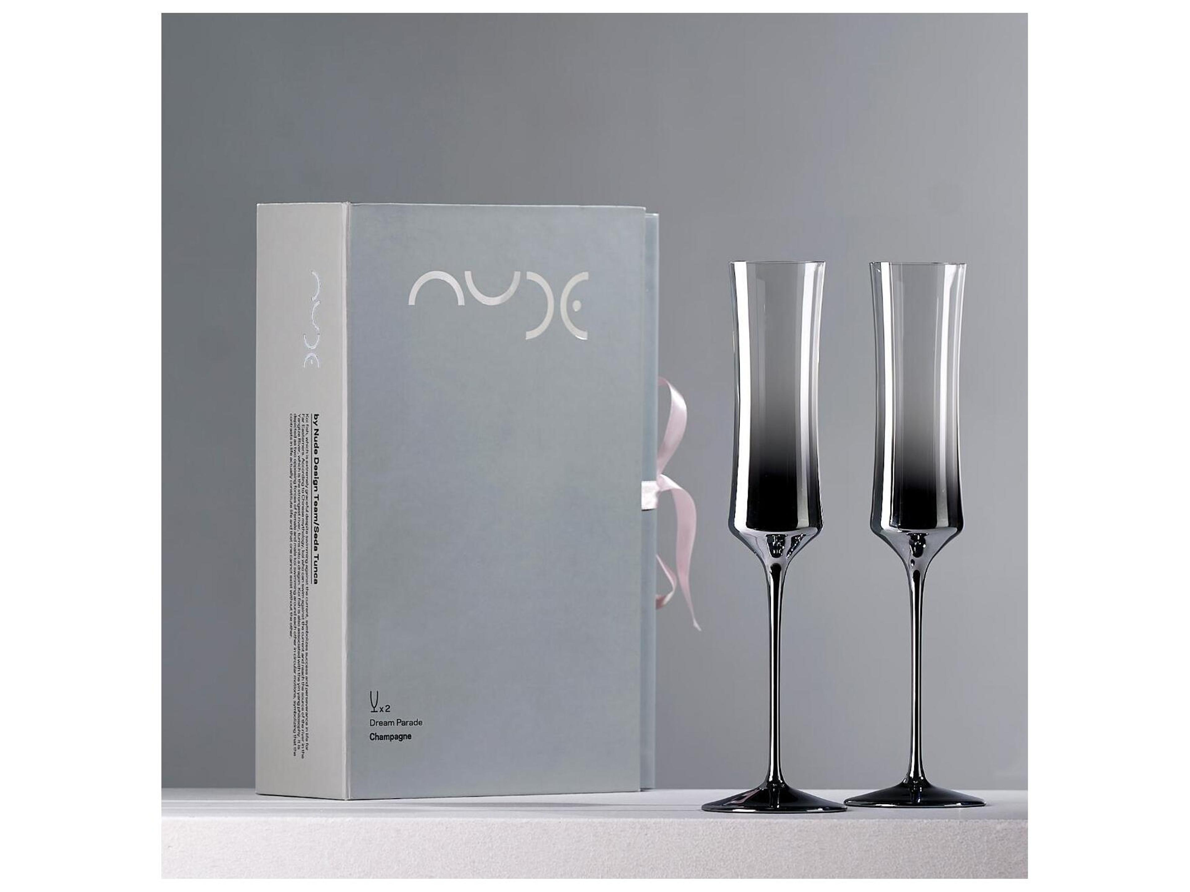 NUDE Dream Parade Champagne Glass Set of 2