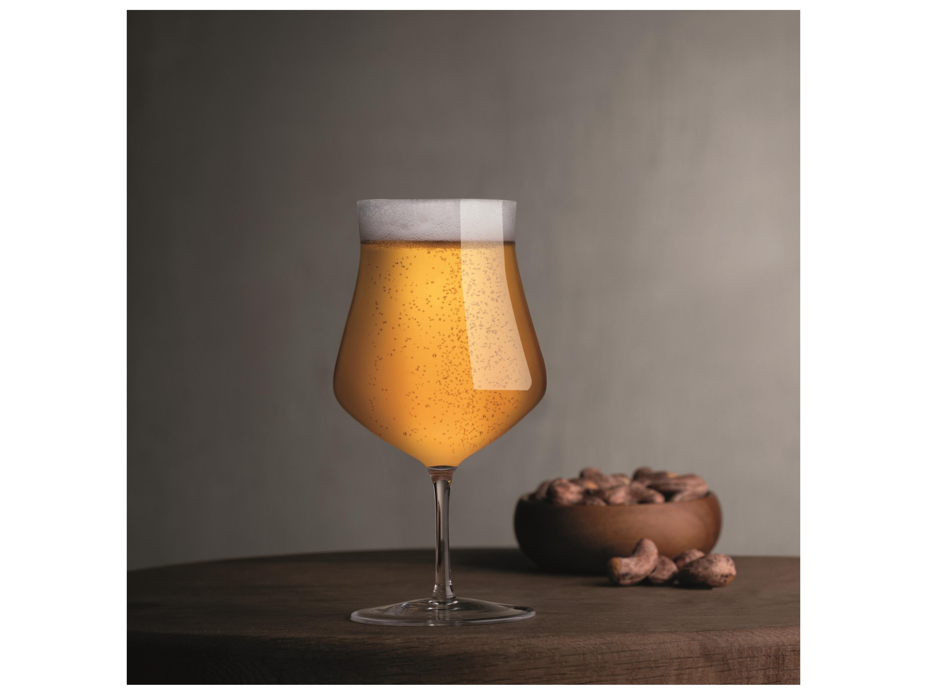 NUDE Islands Clear Beer Glass Set of 2