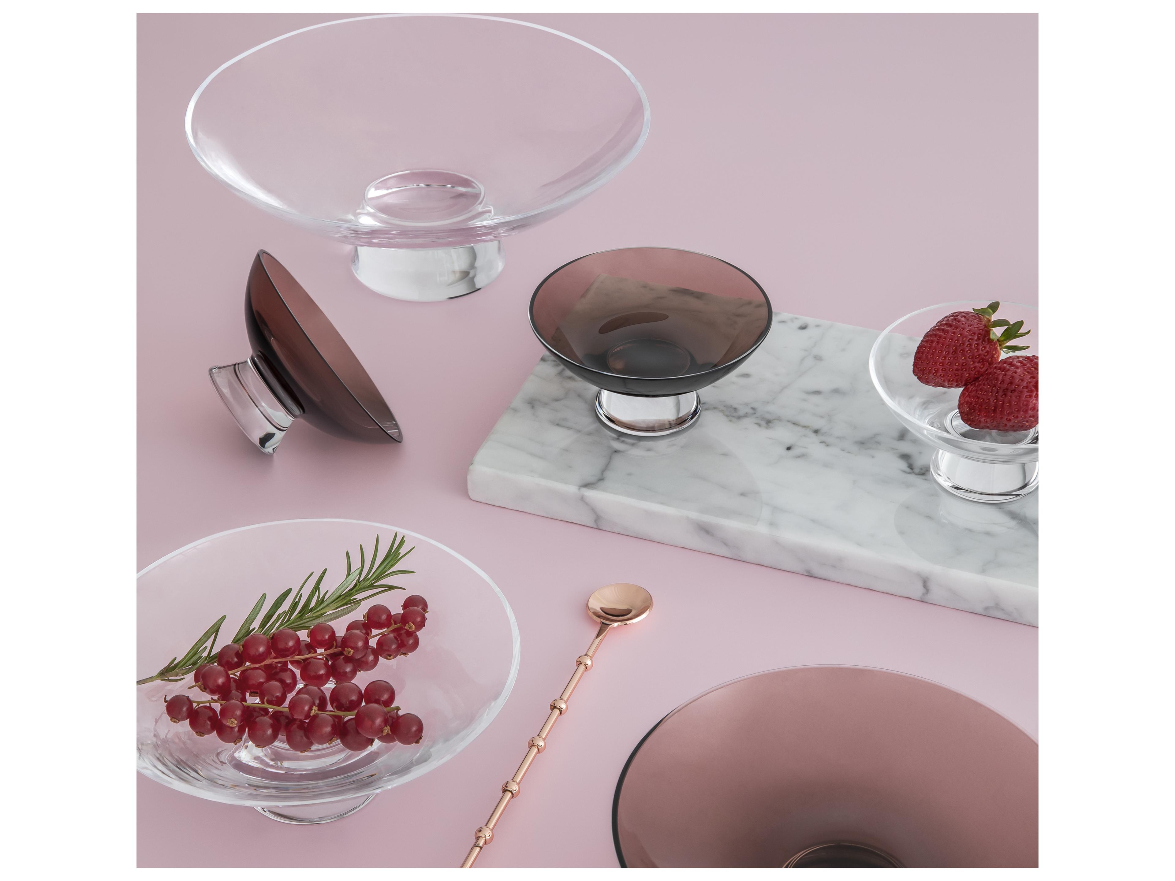 NUDE Silhouette Clear Bowl