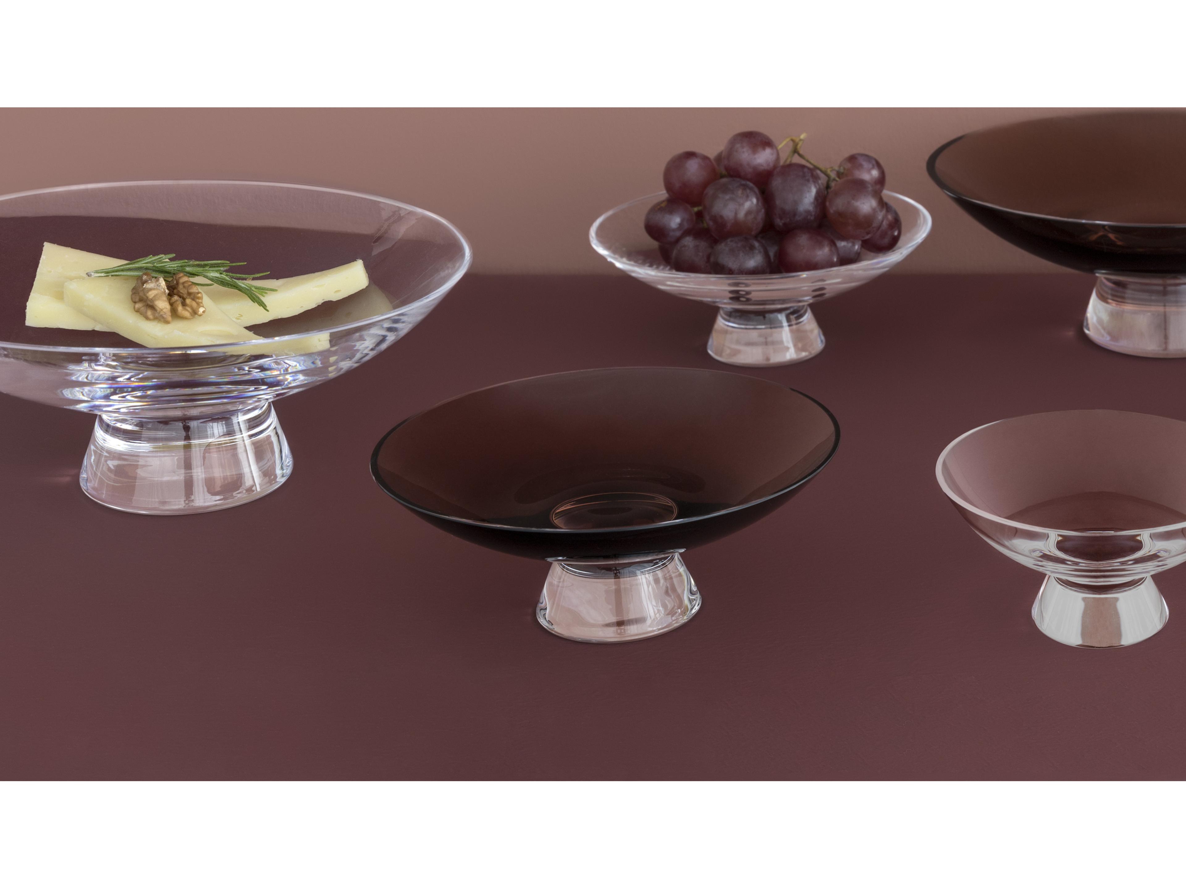 NUDE Silhouette Clear Bowl