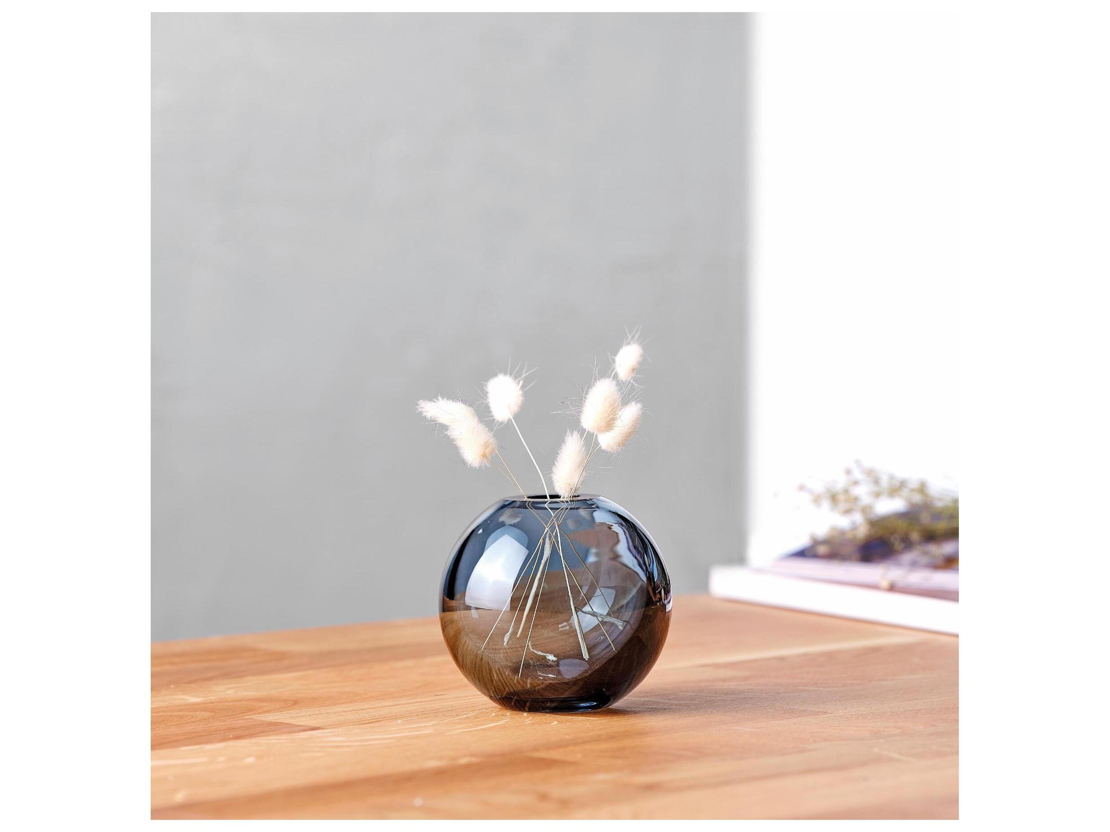 NUDE Mars Steel Blue Small Vase