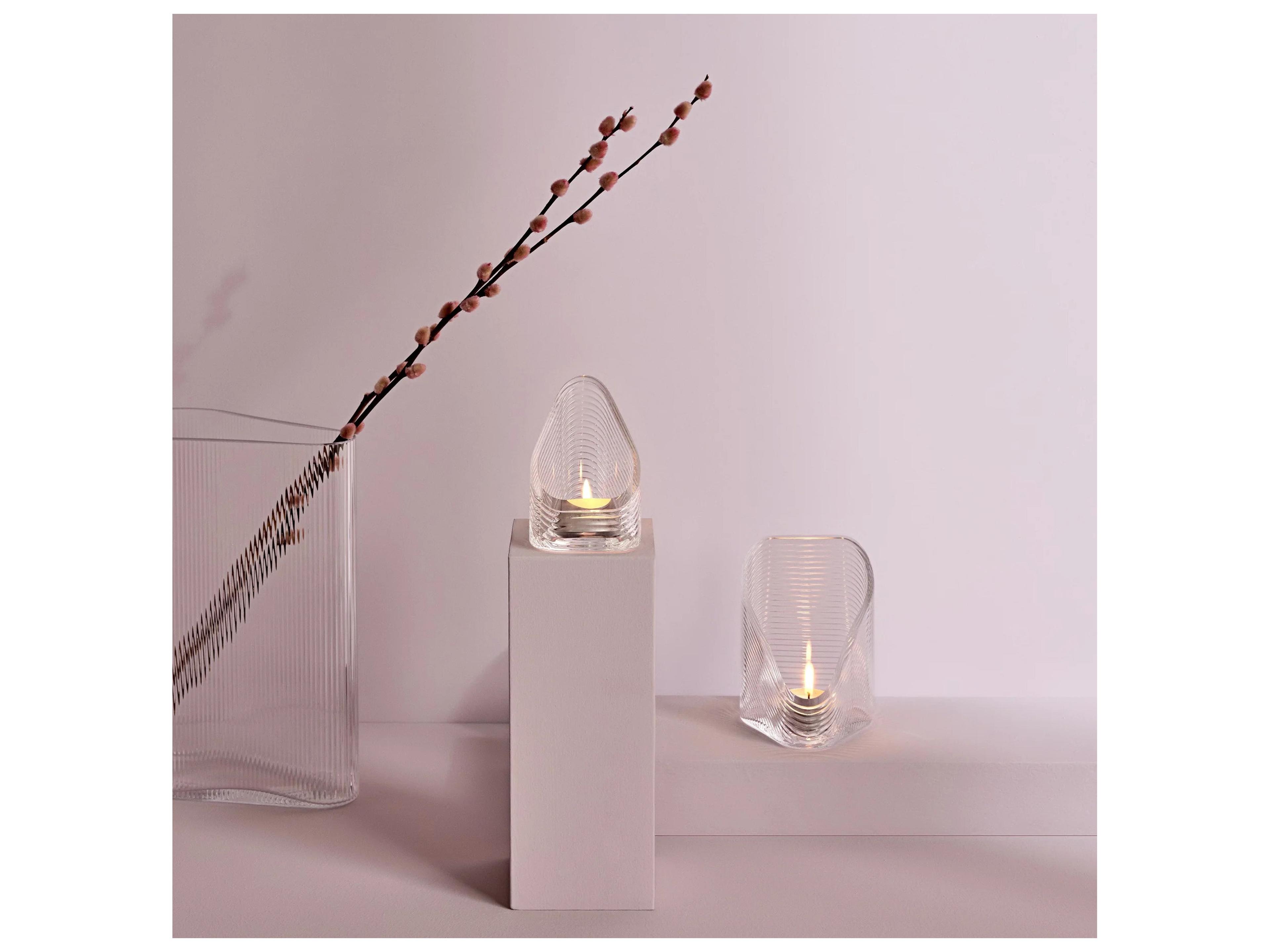 NUDE Mist Clear Tealight Holder