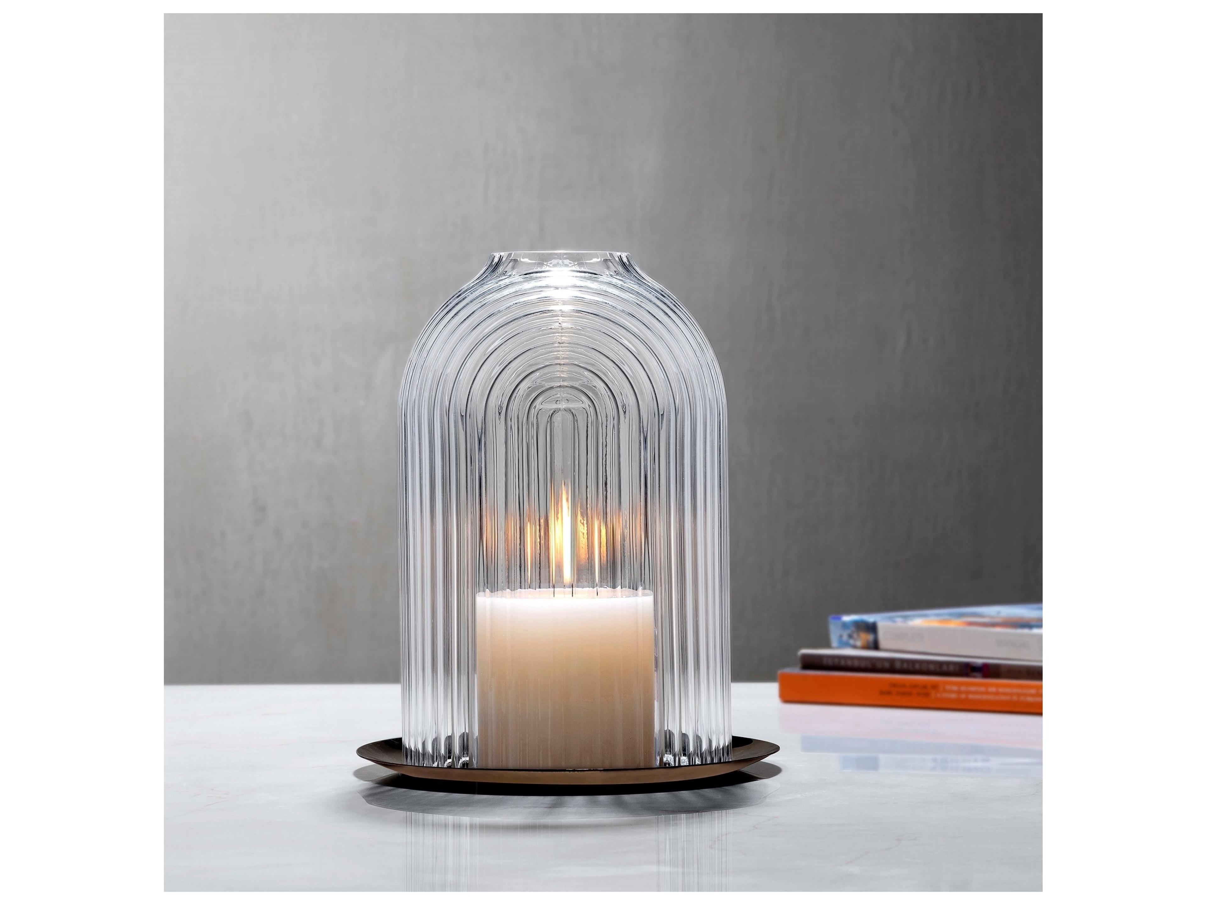 NUDE Ilo Clear Candle Holder
