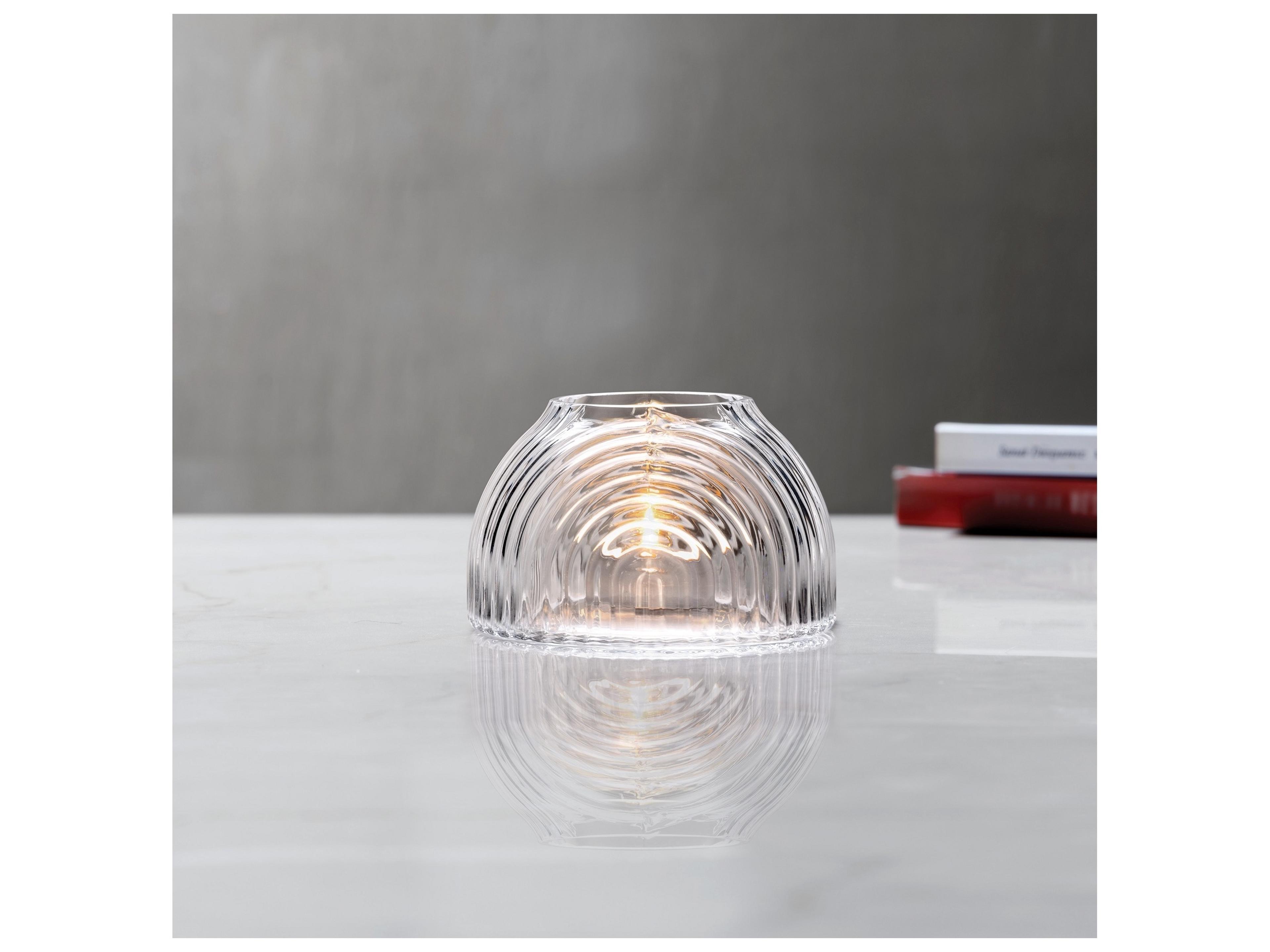 NUDE Ilo Clear Tealight Holder