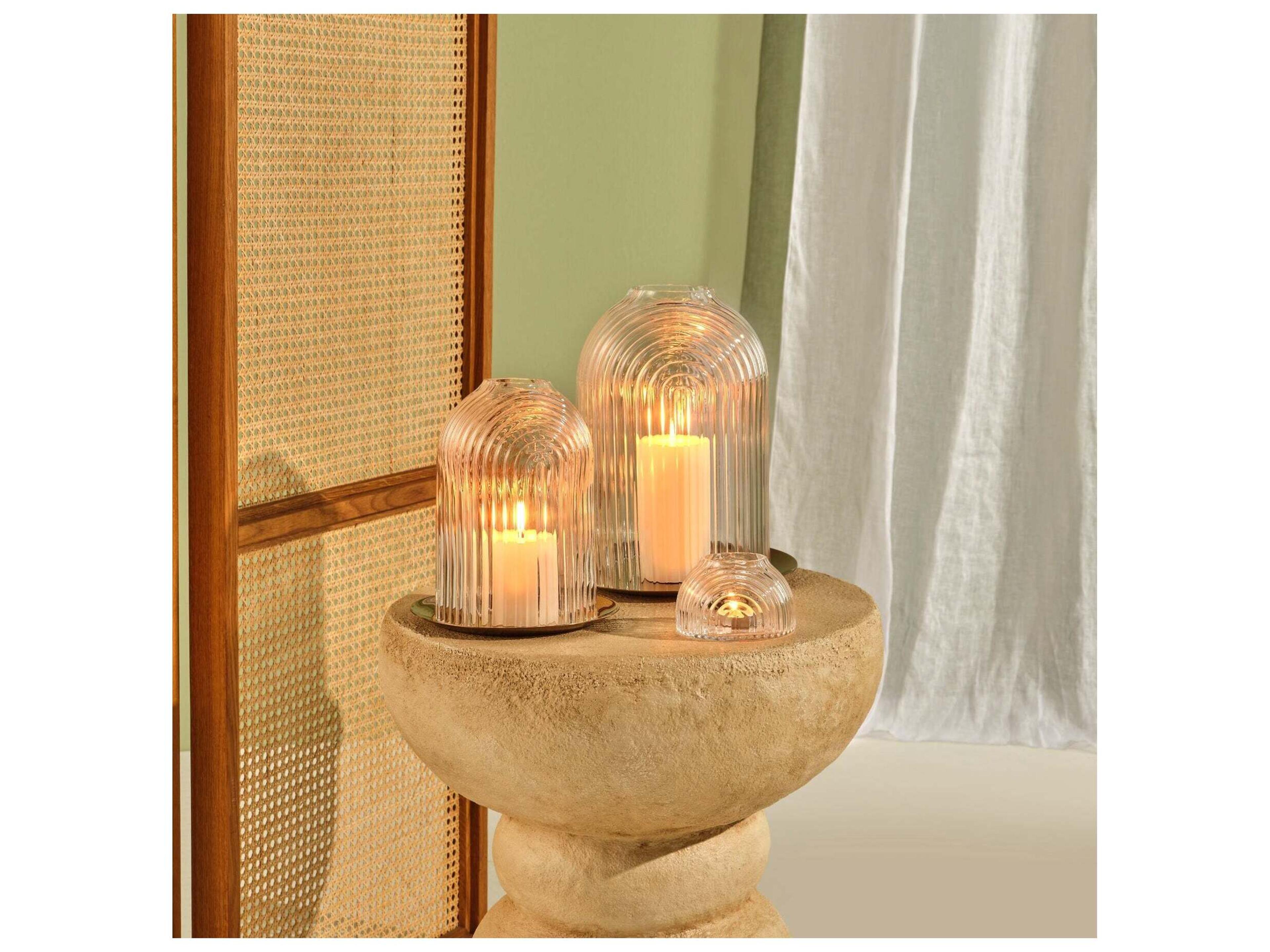NUDE Ilo Clear Tealight Holder