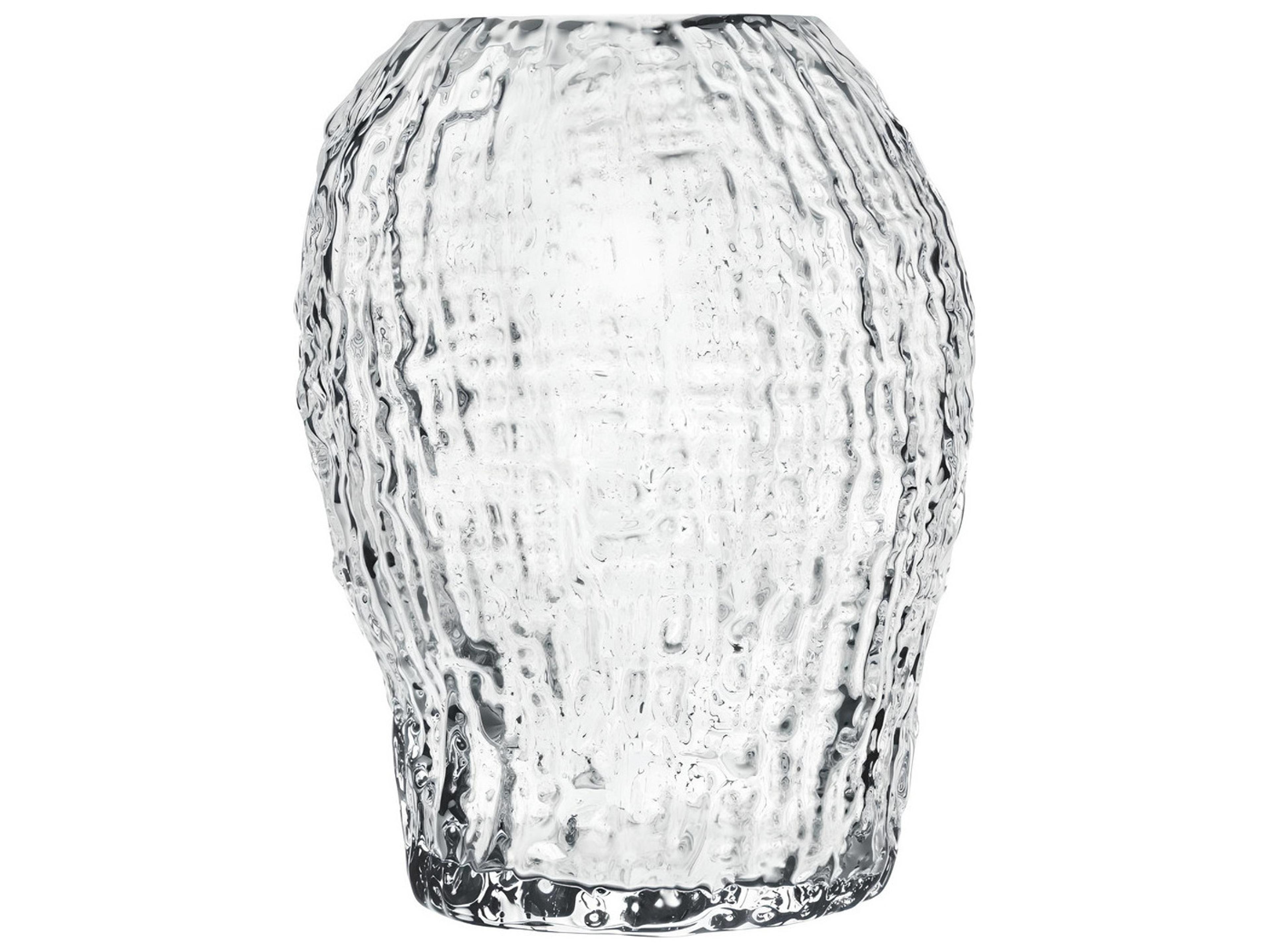 NUDE Molten Clear Vase