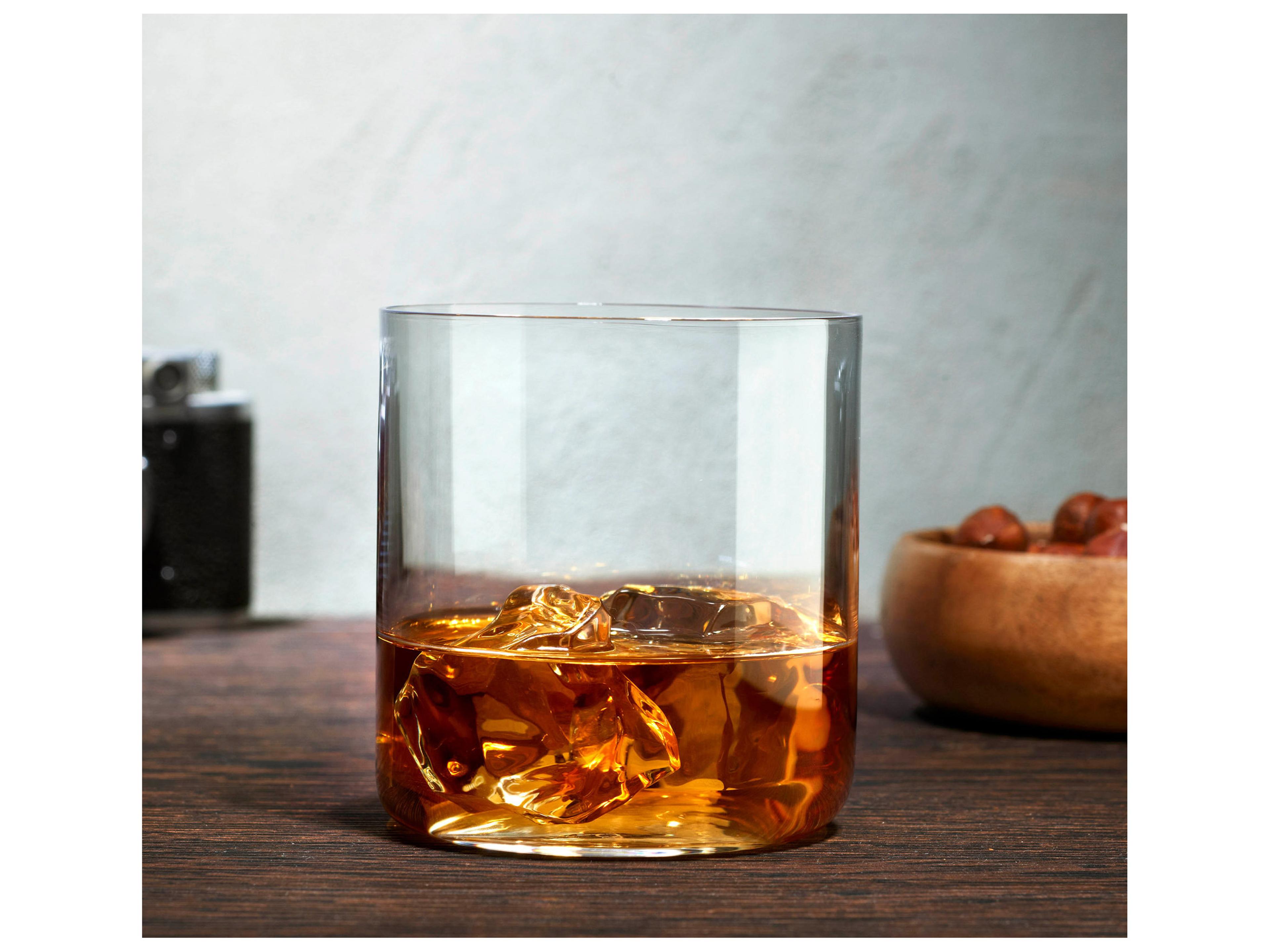 NUDE Finesse Clear DOF Whiskey Glass Set of 4