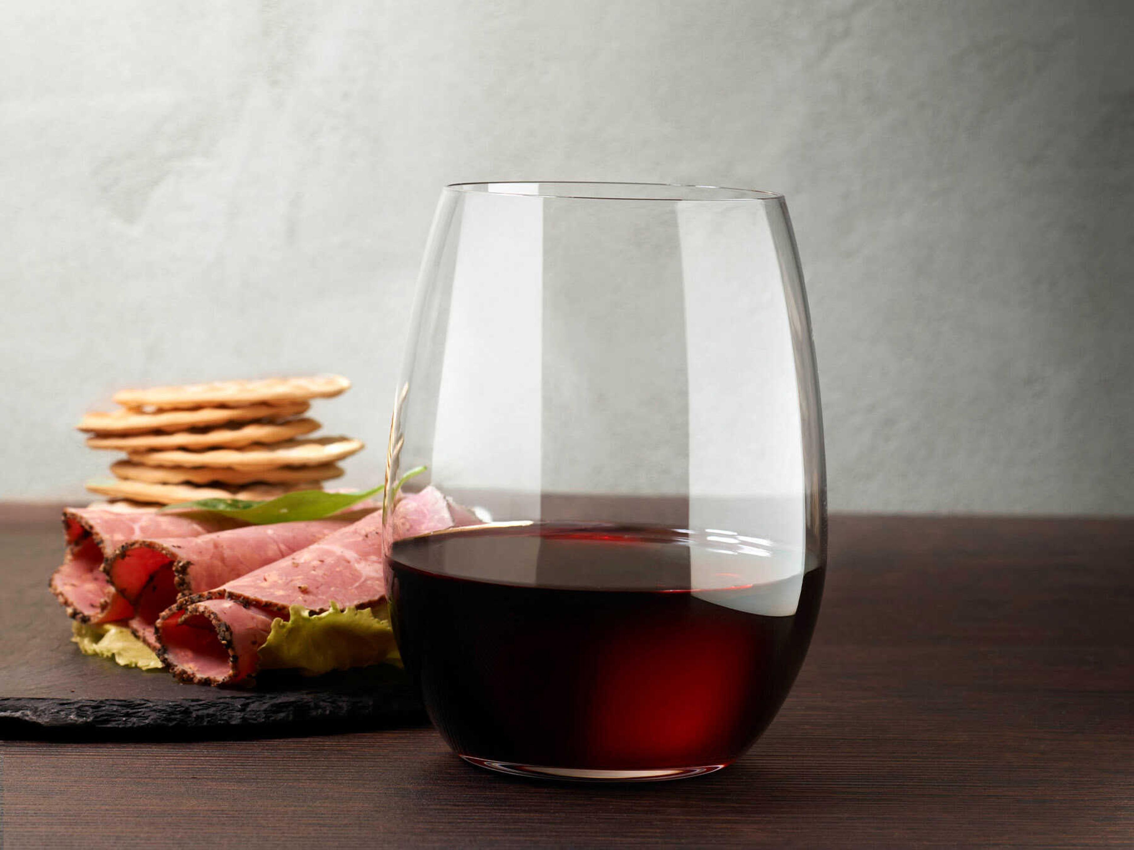 NUDE Pure Clear Bordeaux Glass Set of 4