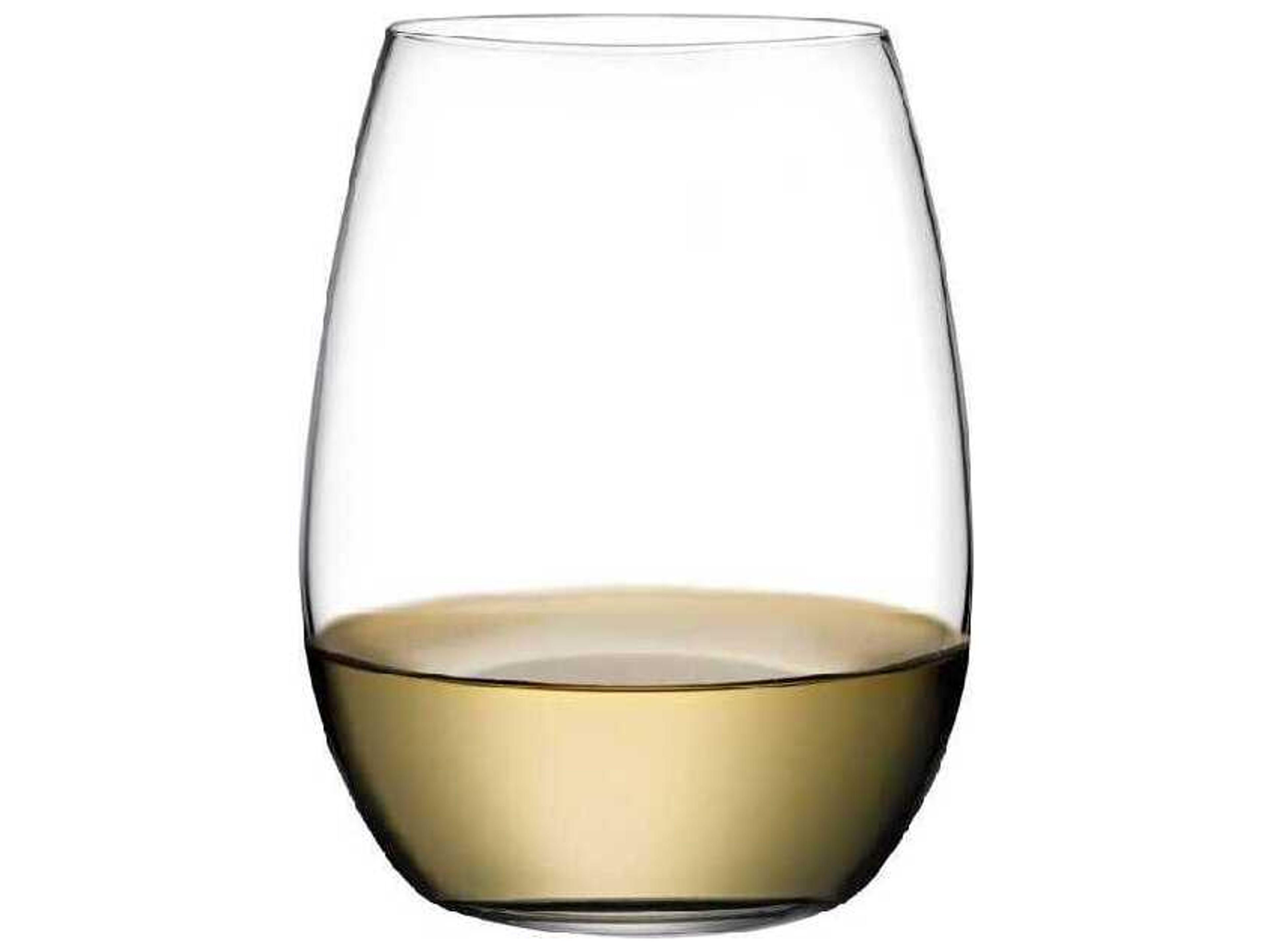 NUDE Pure Clear White Wine Glass Set of 4