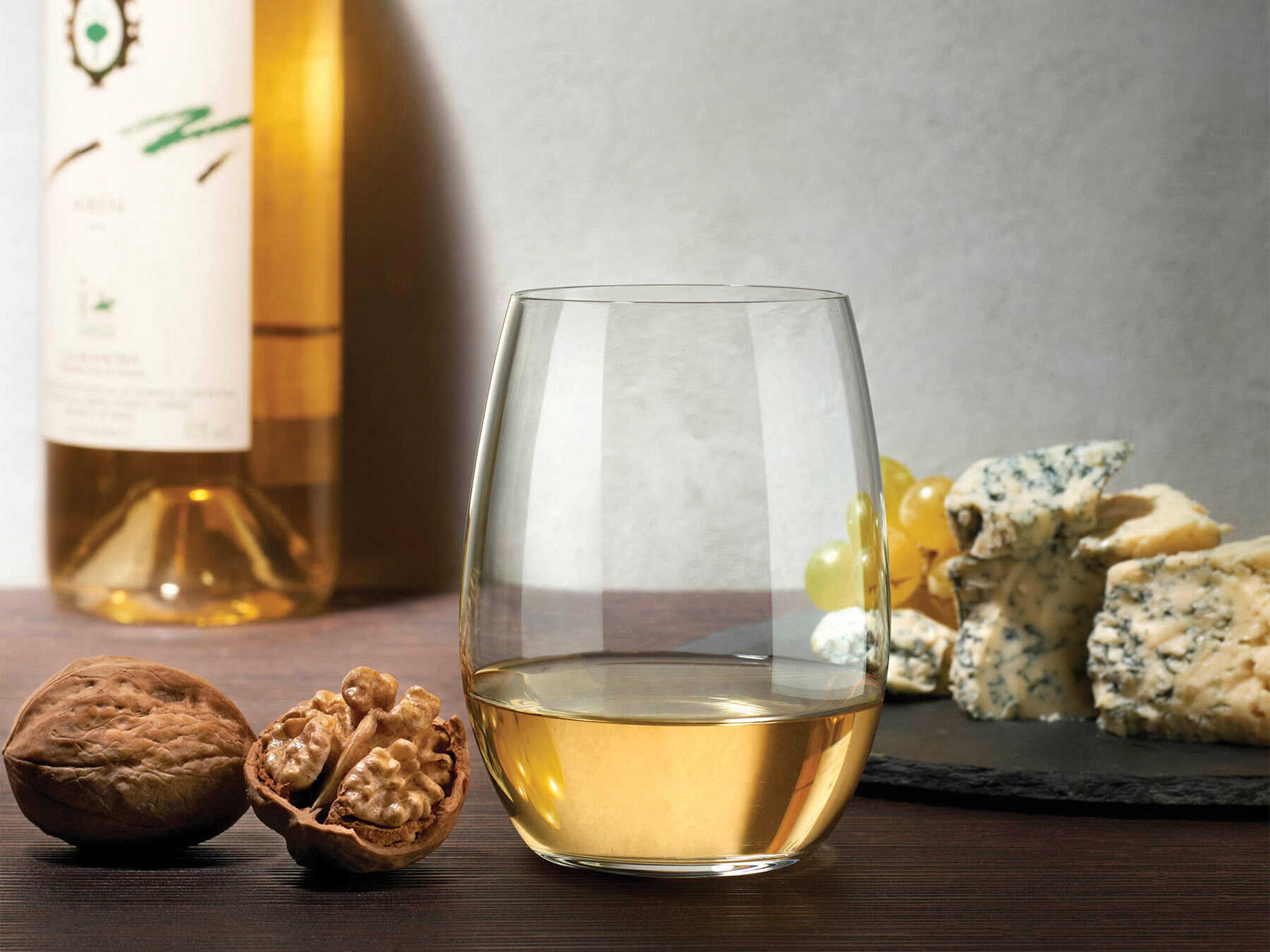 NUDE Pure Clear White Wine Glass Set of 4