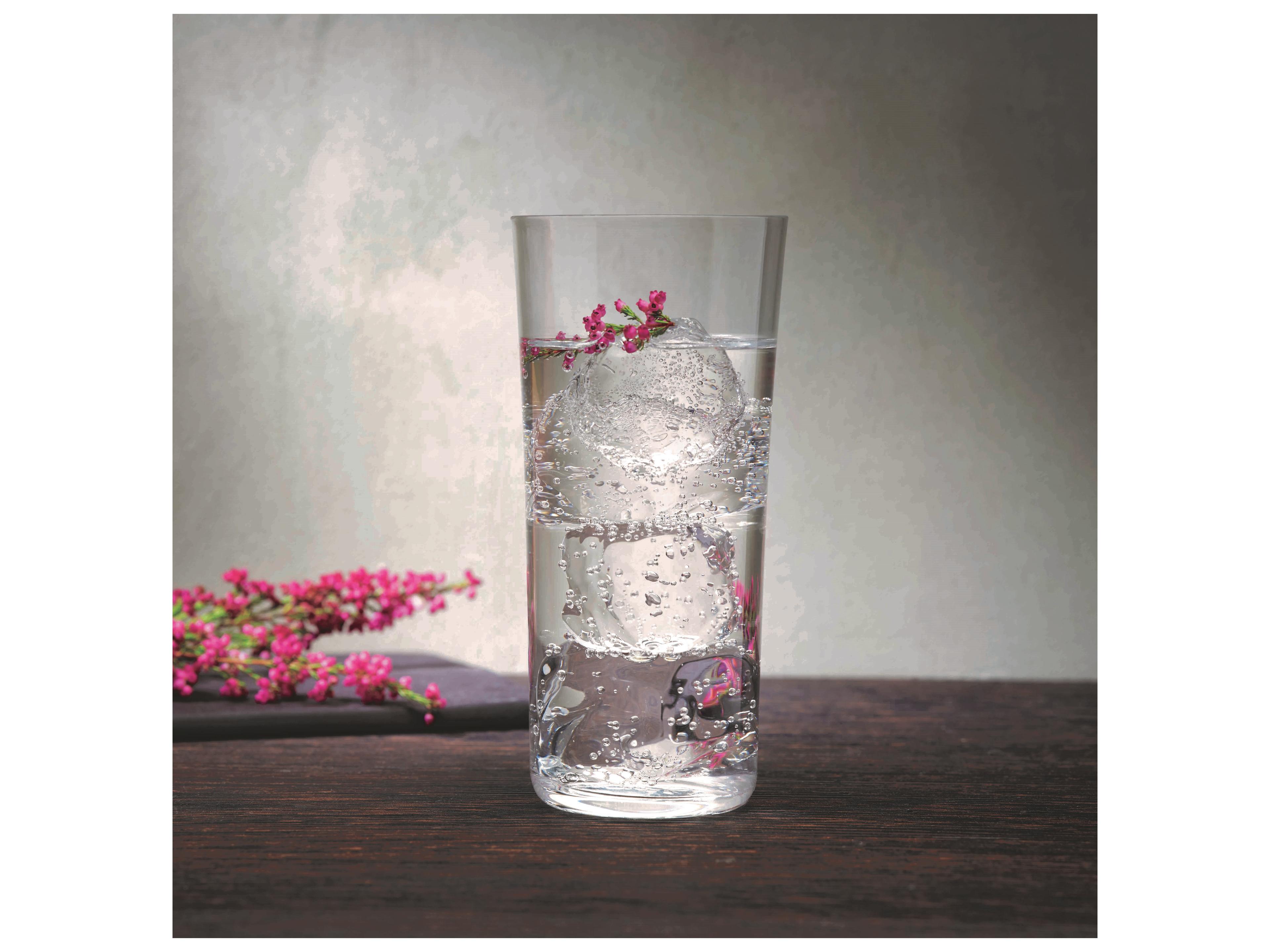 NUDE Savage Clear Highball Glass Set of 4