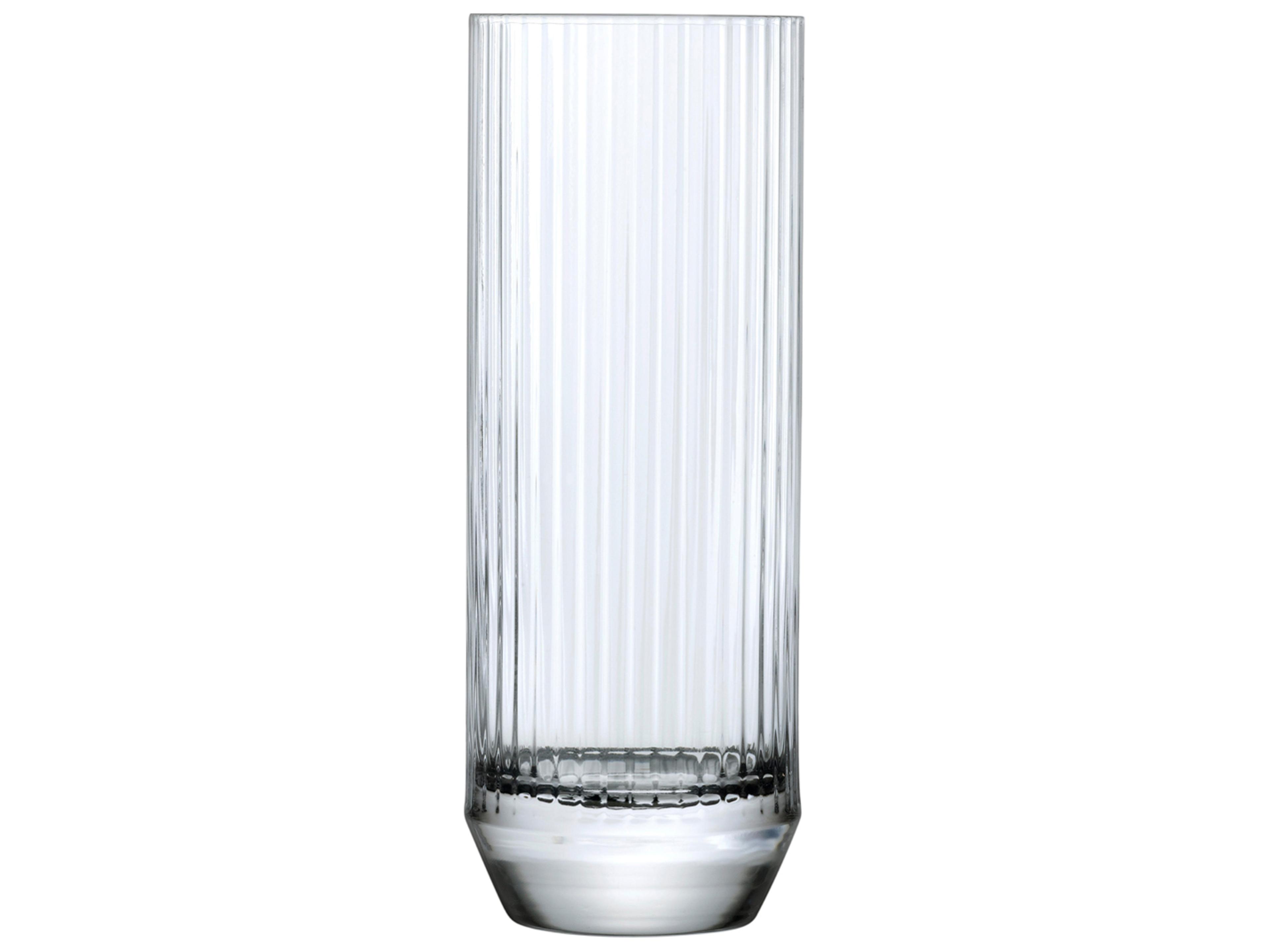 NUDE Big Top Clear Highball Glass Set of 4