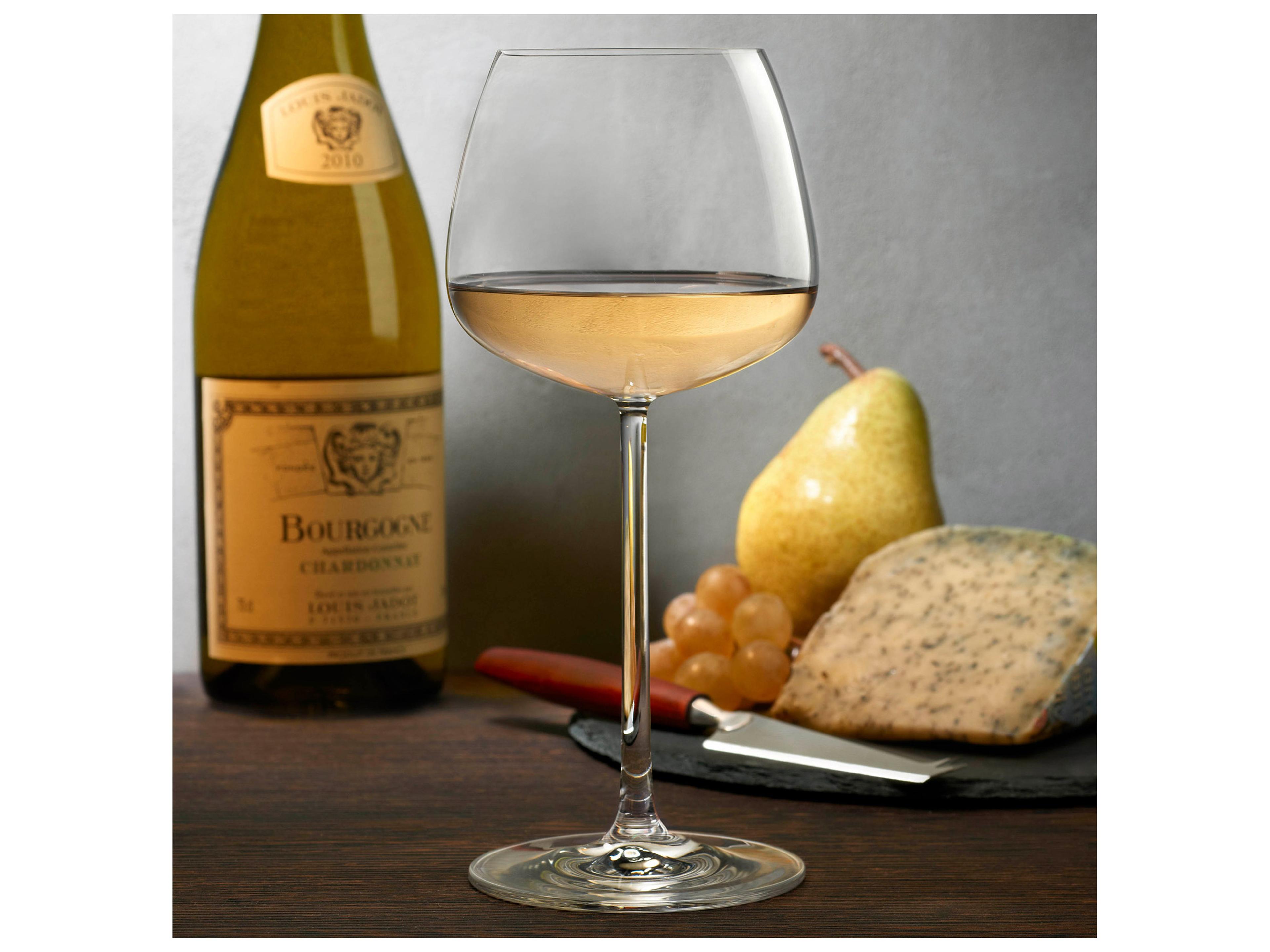 NUDE Mirage Clear White Wine Glass Set of 2