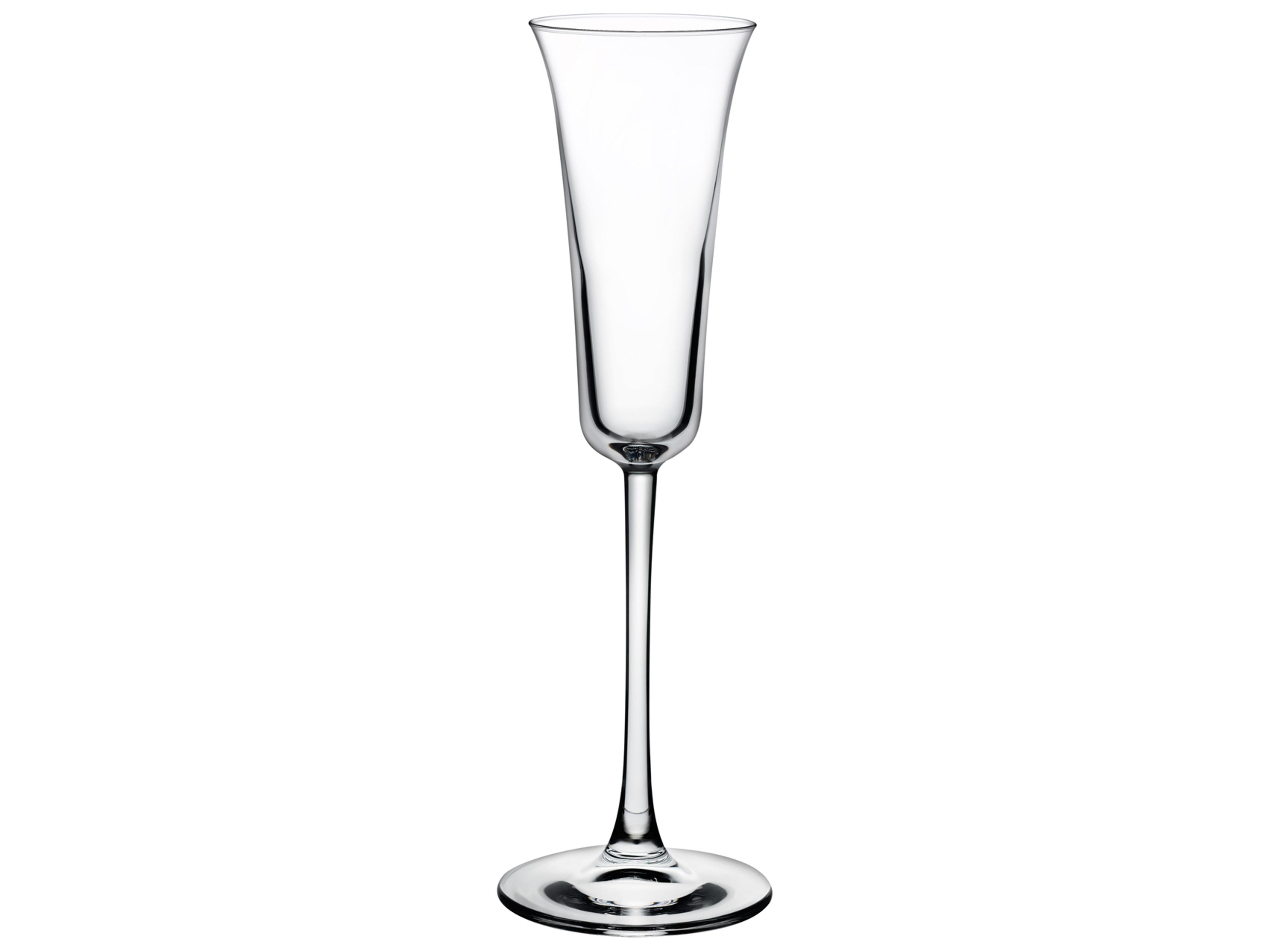 Vintage Grappa Glass Set of 2 Lead-Free Crystal