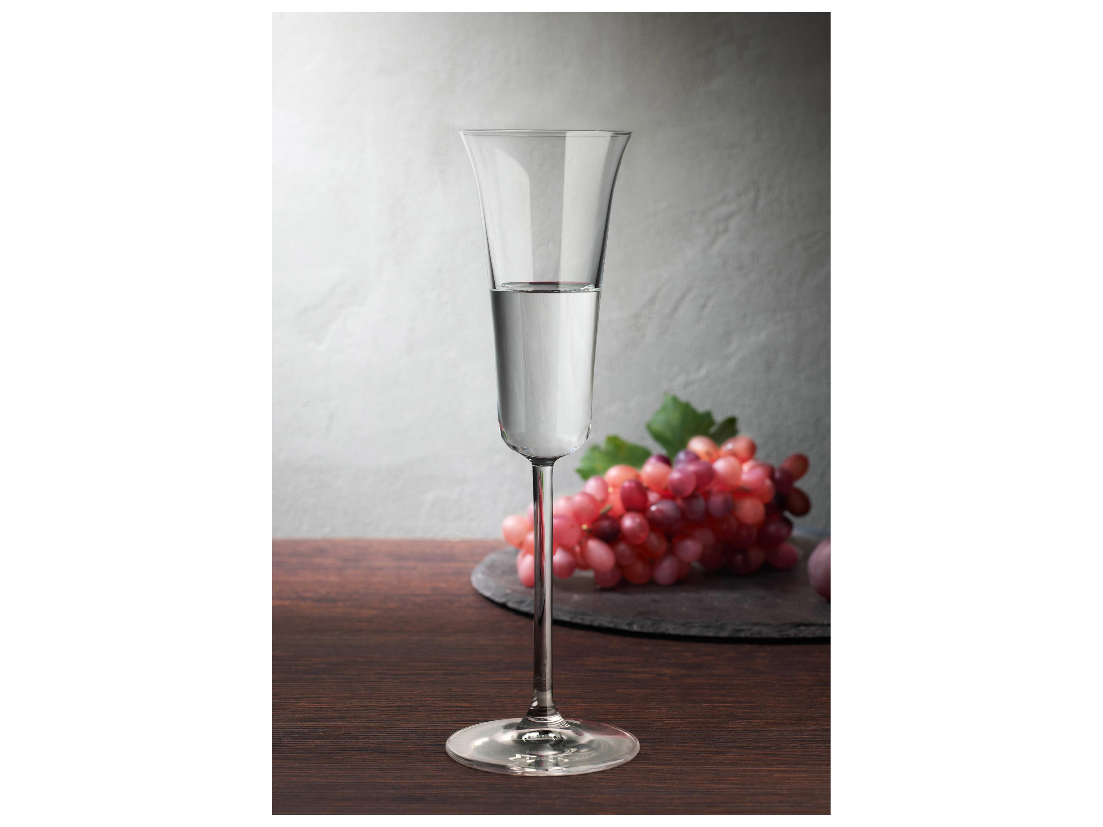 NUDE Vintage Clear Grappa Glass Set of 2