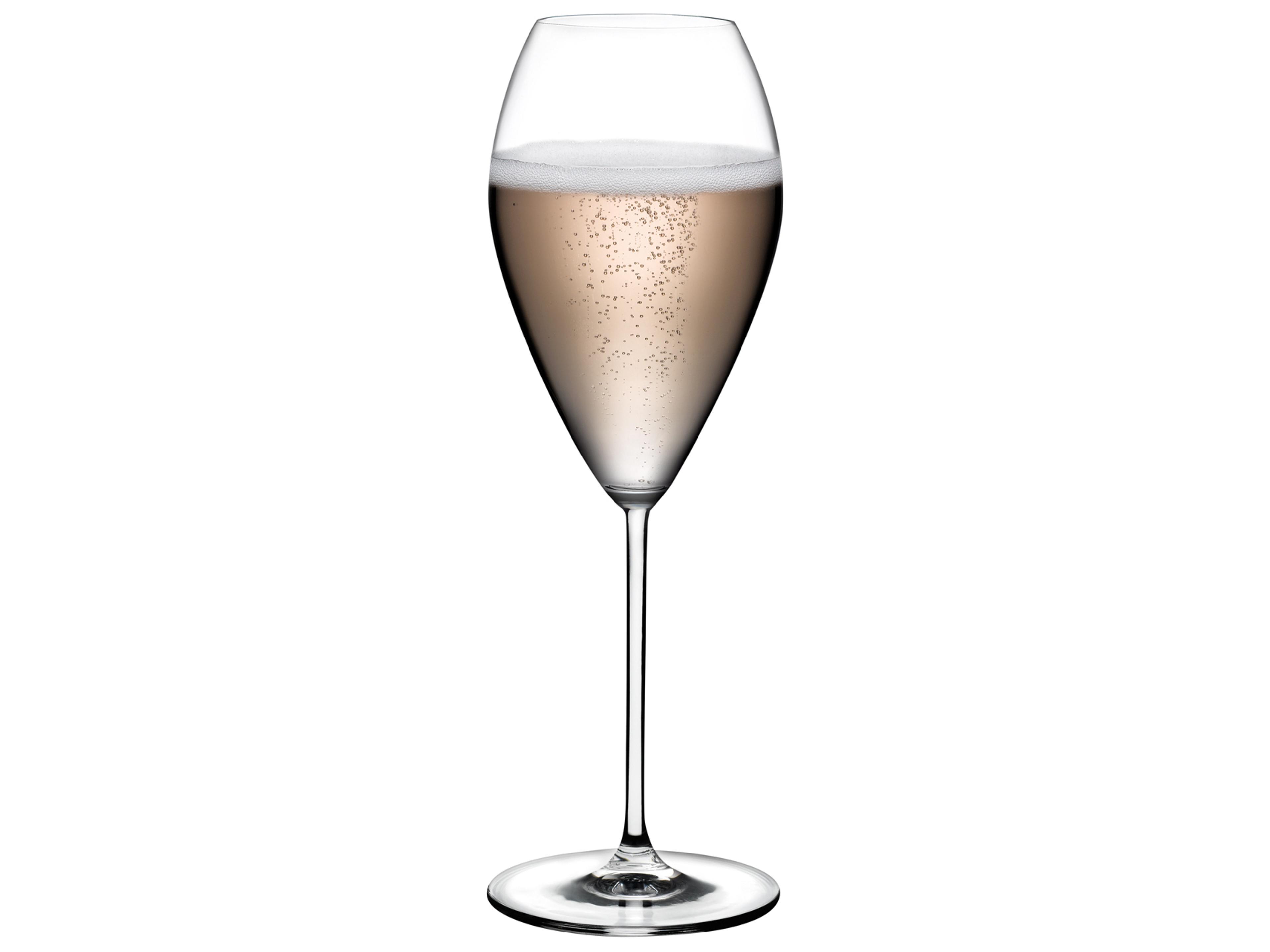 NUDE Vintage Clear Champagne Glass Set of 2