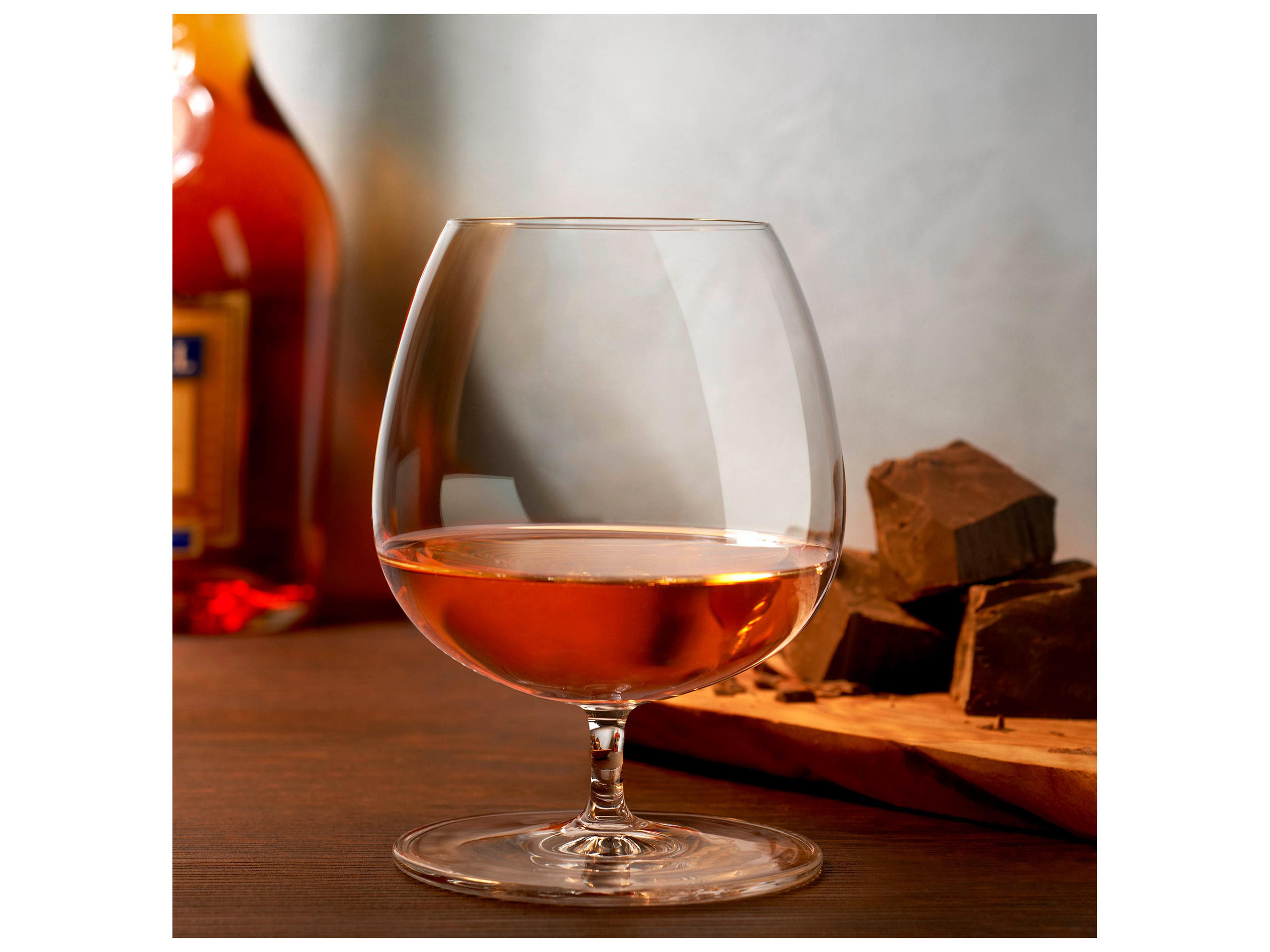 NUDE Vintage Clear Cognac Glass Set of 2