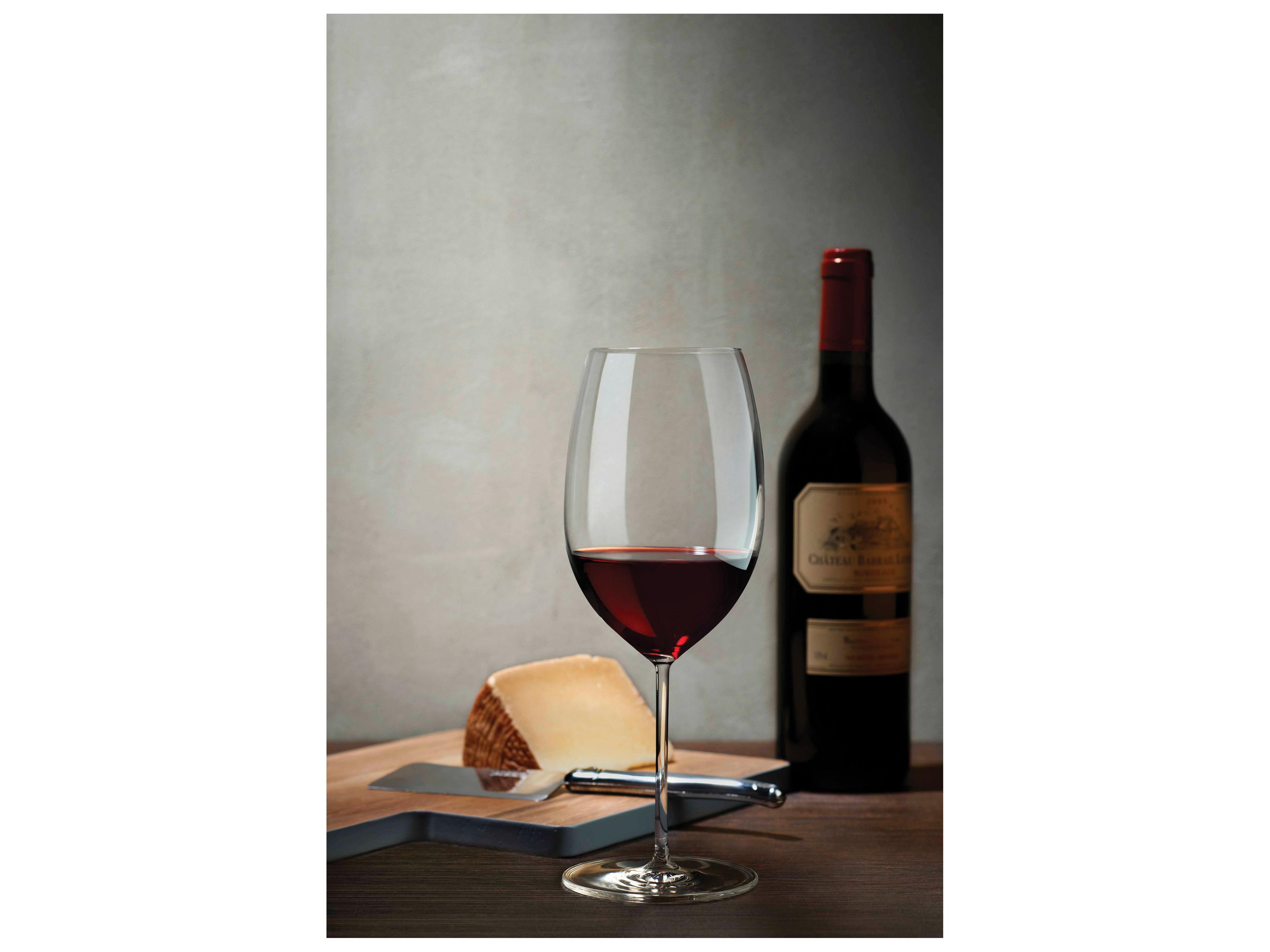 NUDE Vintage Clear Bordeaux Glass Set of 2