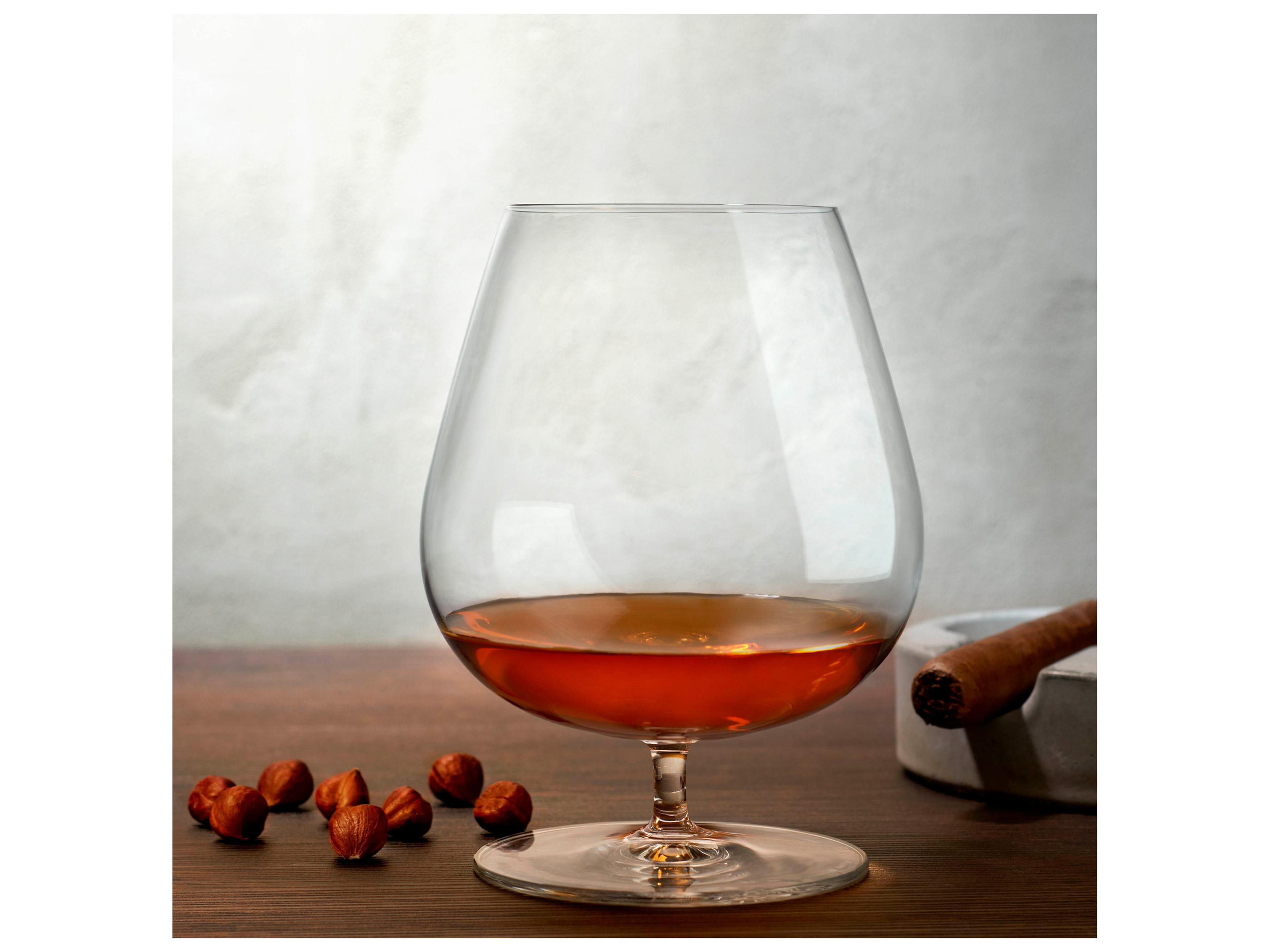 NUDE Vintage Clear Cognac Glass Set of 2