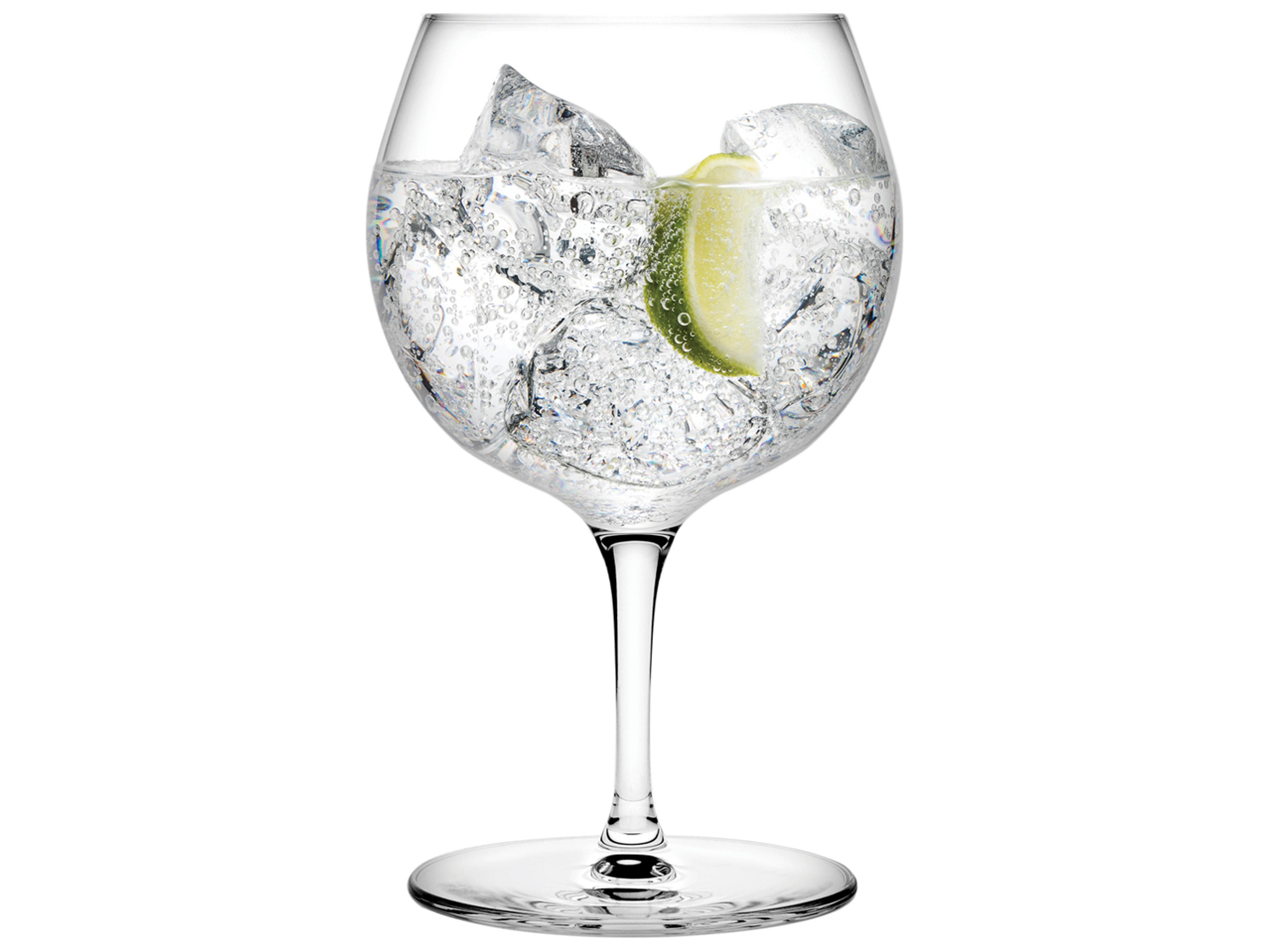 NUDE Vintage Clear Gin Tonic Glass Set of 2