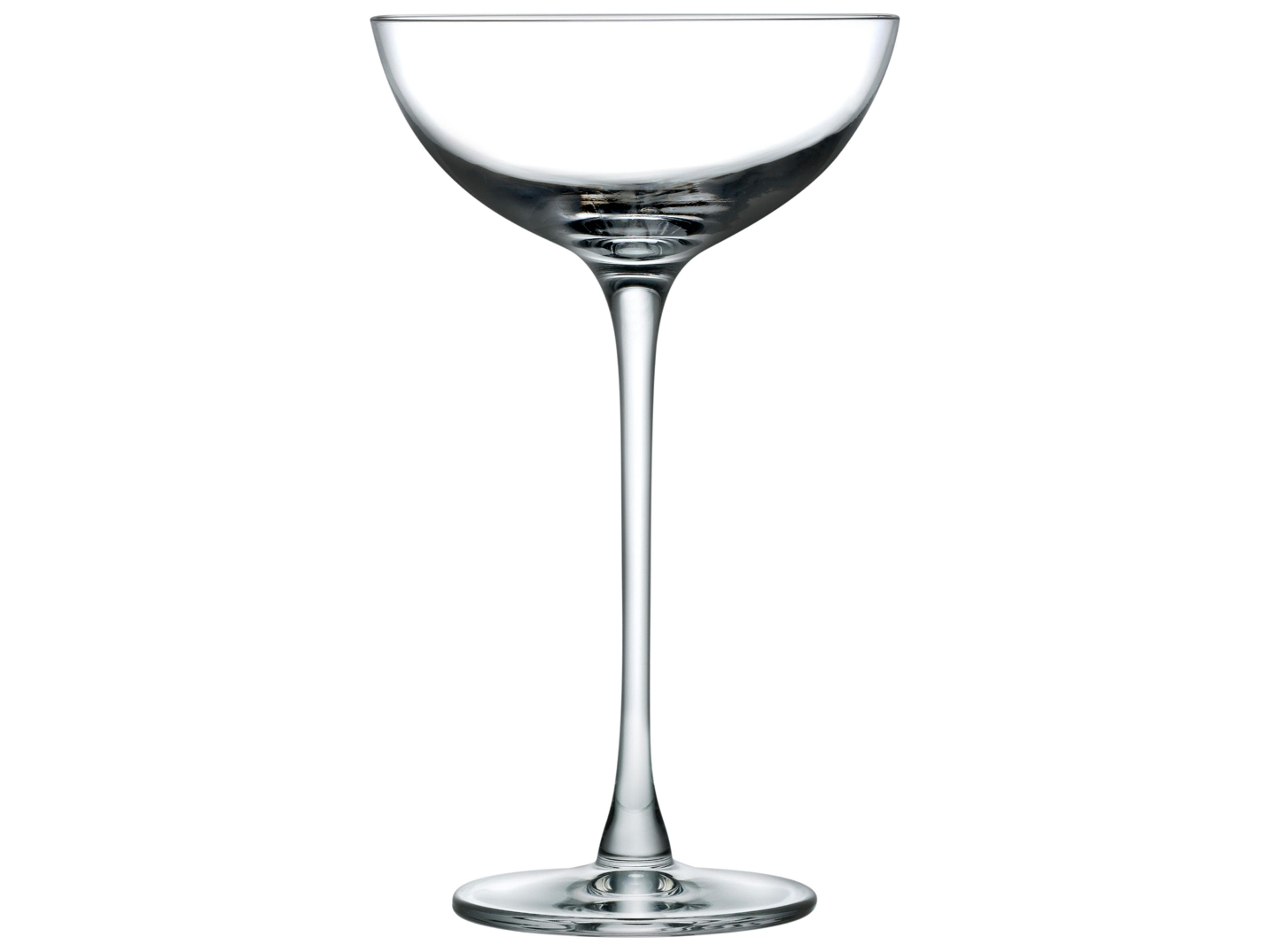 Hepburn Coupe Glasses Set of 2 Lead-Free Crystal