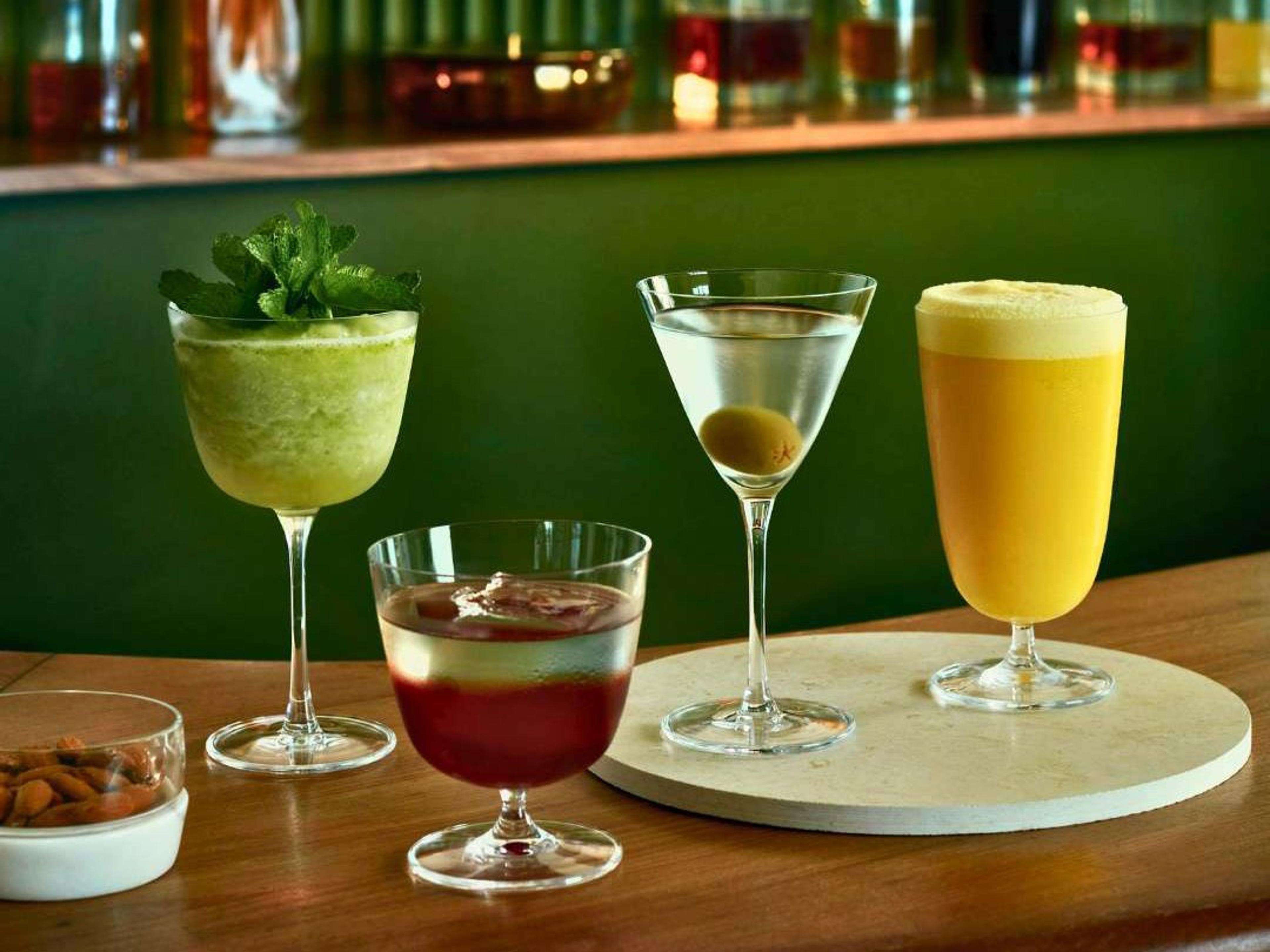 NUDE Bar Giani Clear Cocktail Glass Set of 4