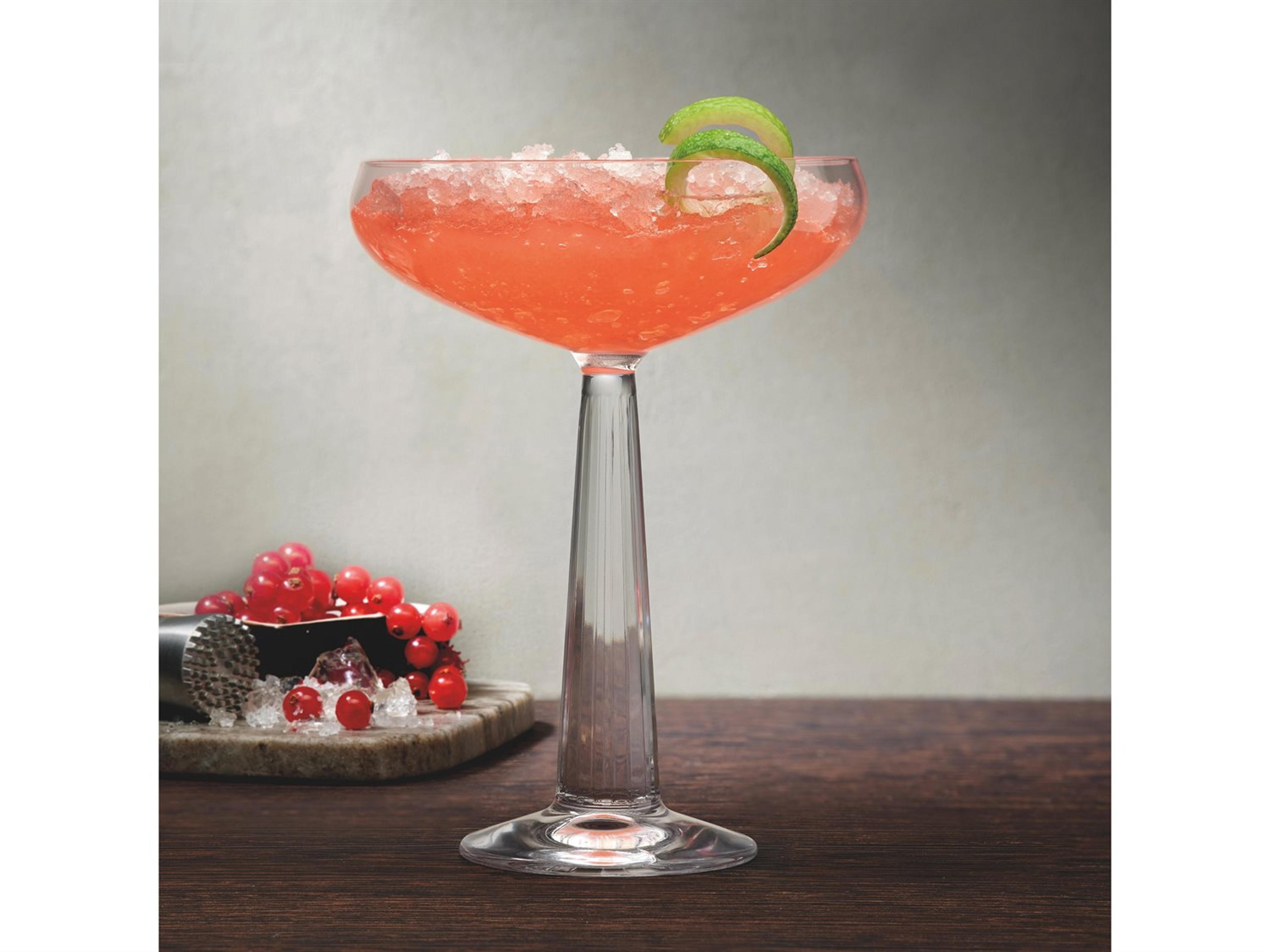 NUDE Big Top Clear Coupe Glass Set of 2