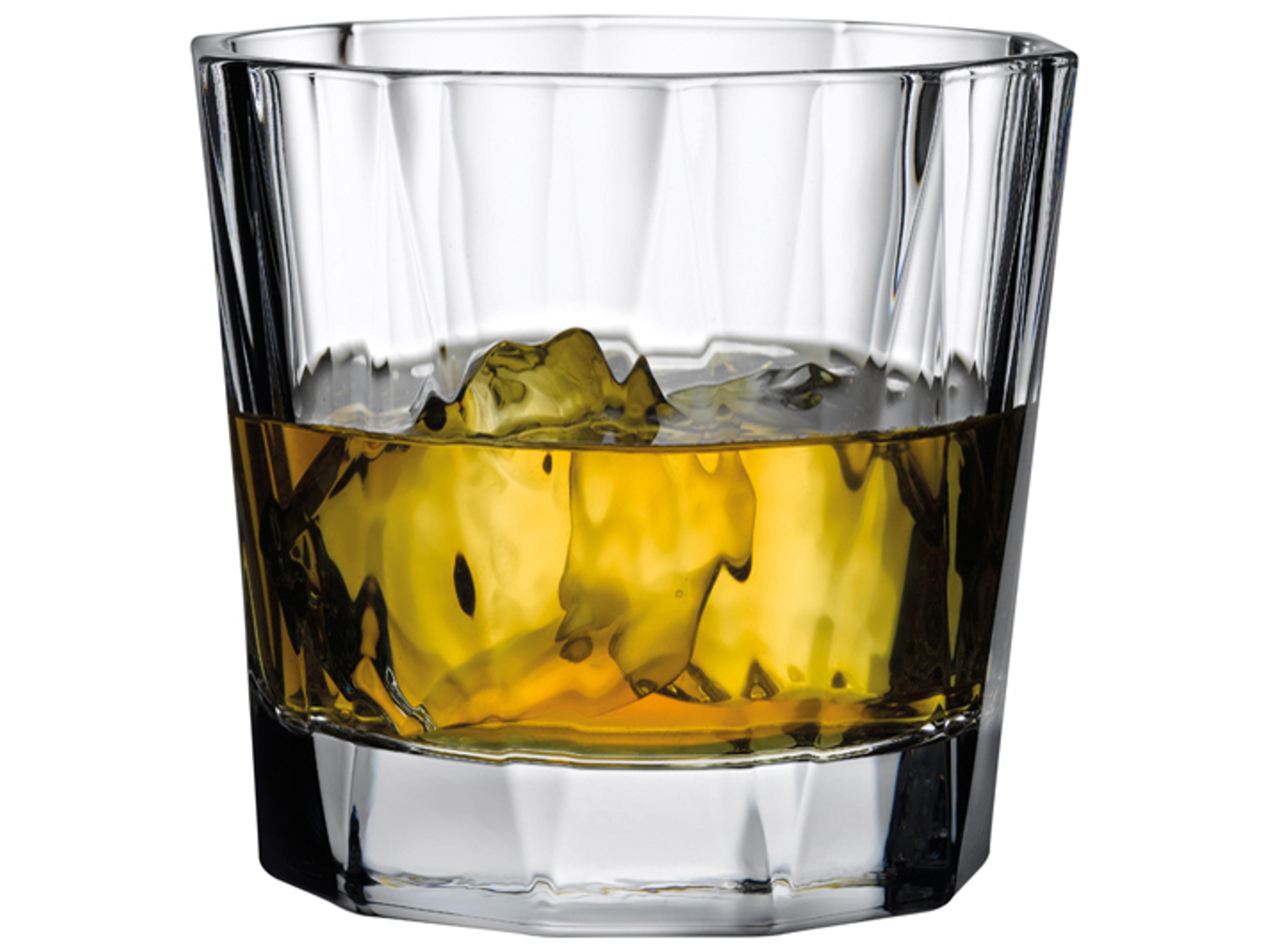 NUDE Hemingway Clear Whisky Glass Set of 4