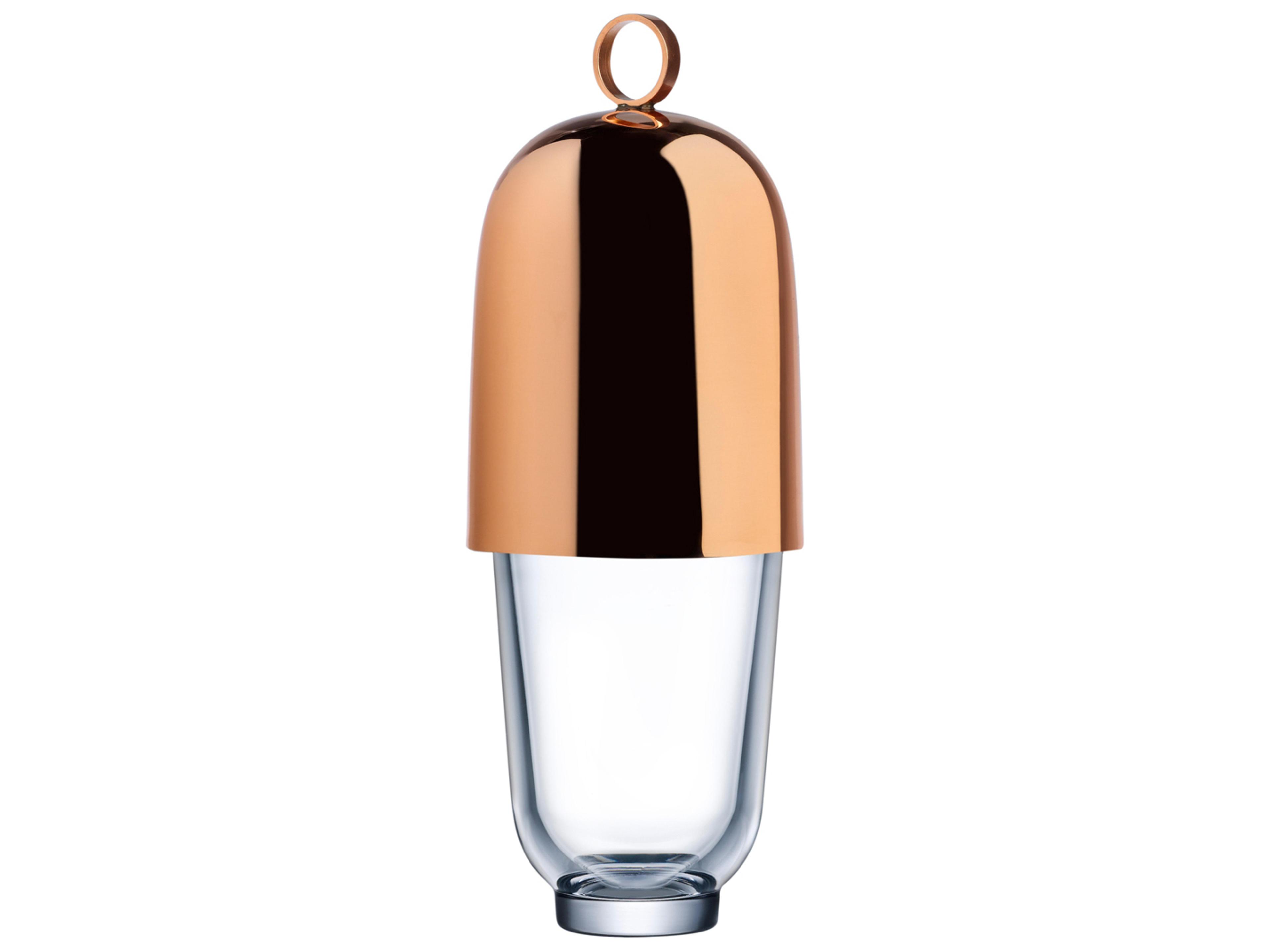 Hepburn Cocktail Shaker Modern Lead-Free Crystal