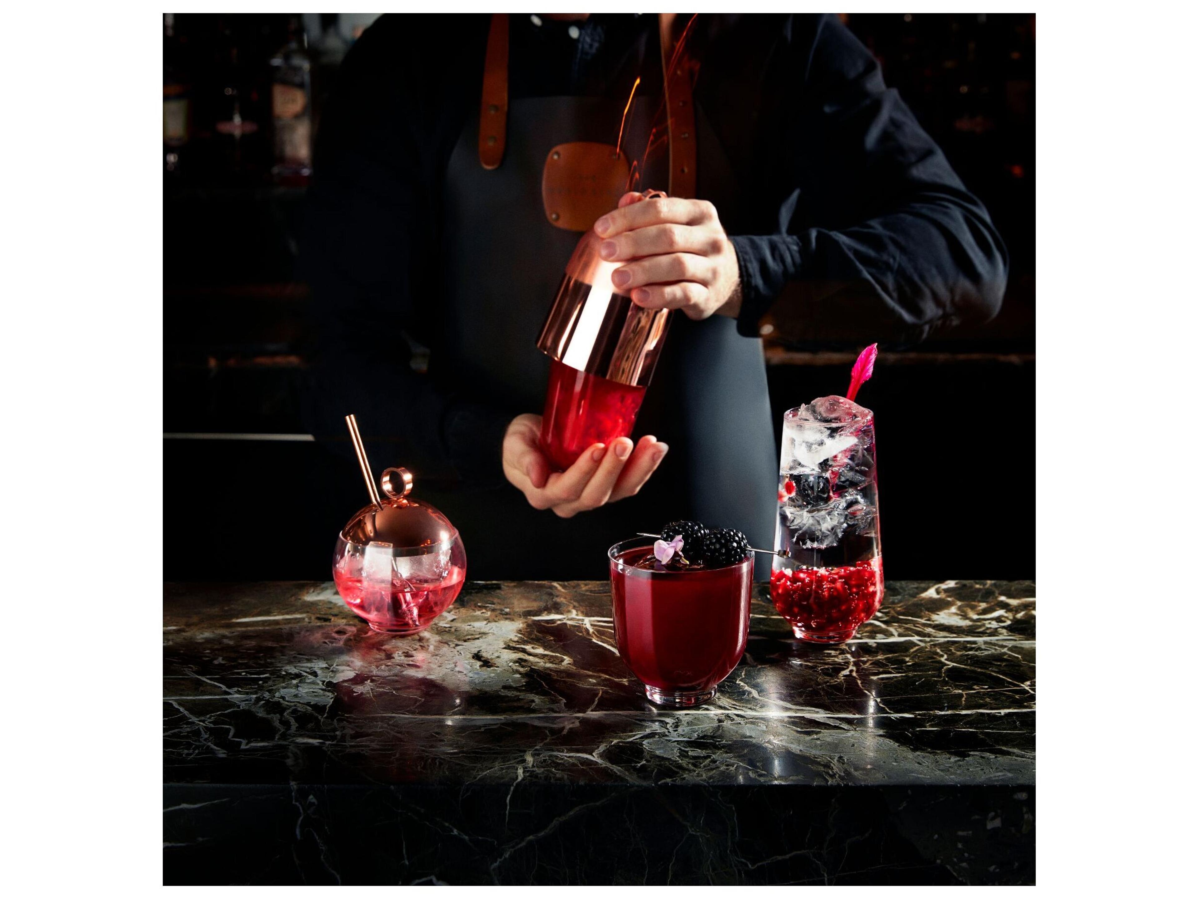 NUDE Hepburn Glass And Top Cover Shaker