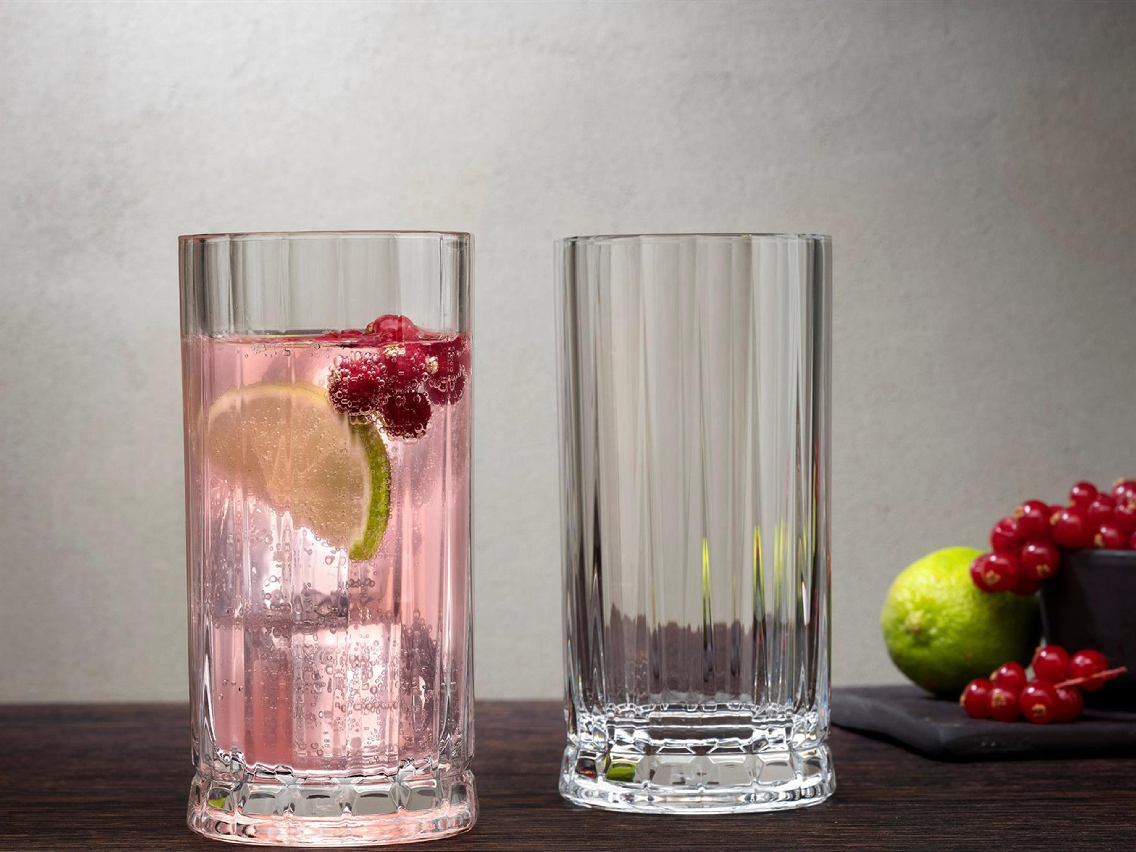 NUDE Wayne Clear Highball Glass Set of 4