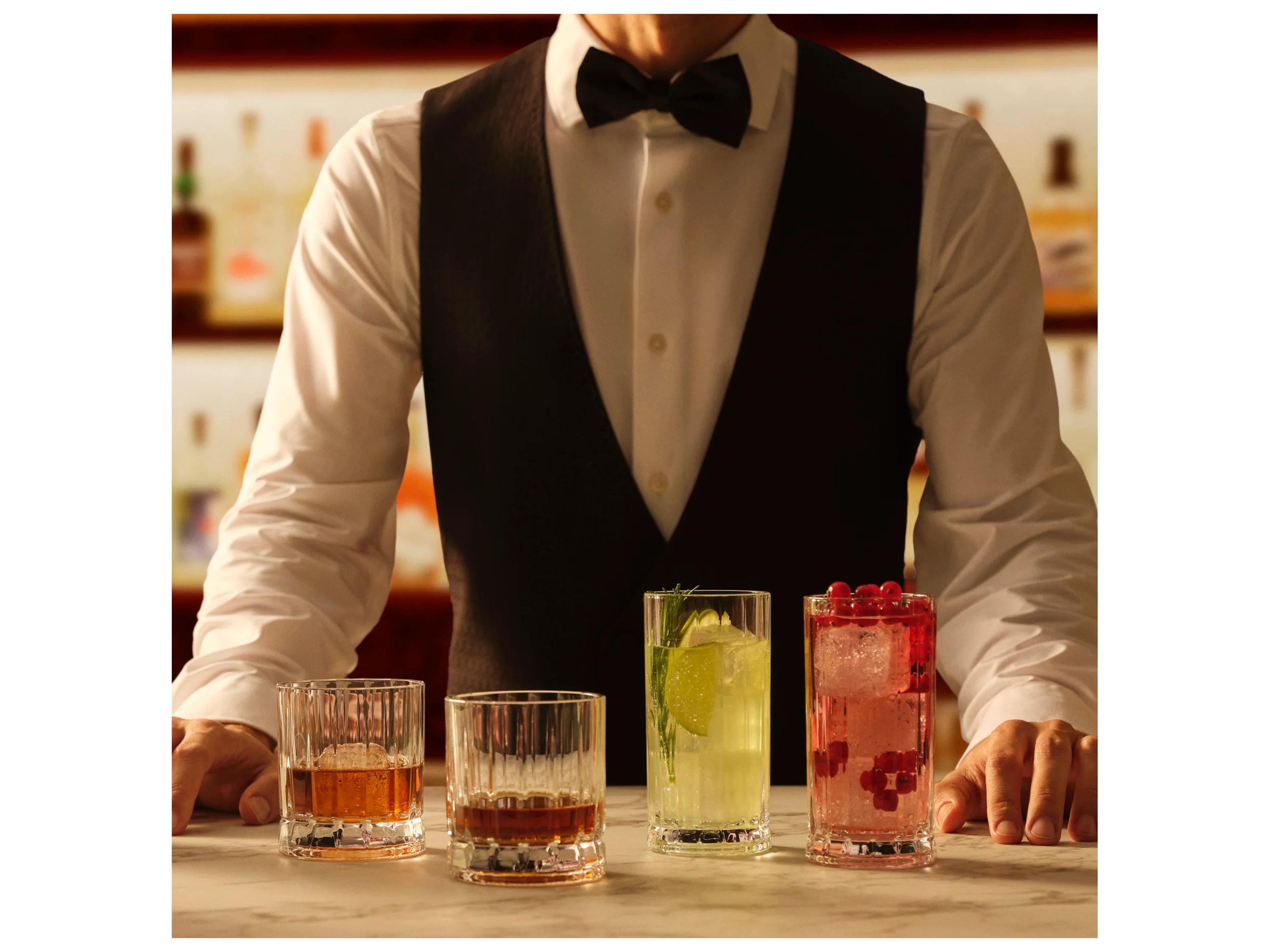 NUDE Wayne Clear DOF Whisky Glass Set of 4