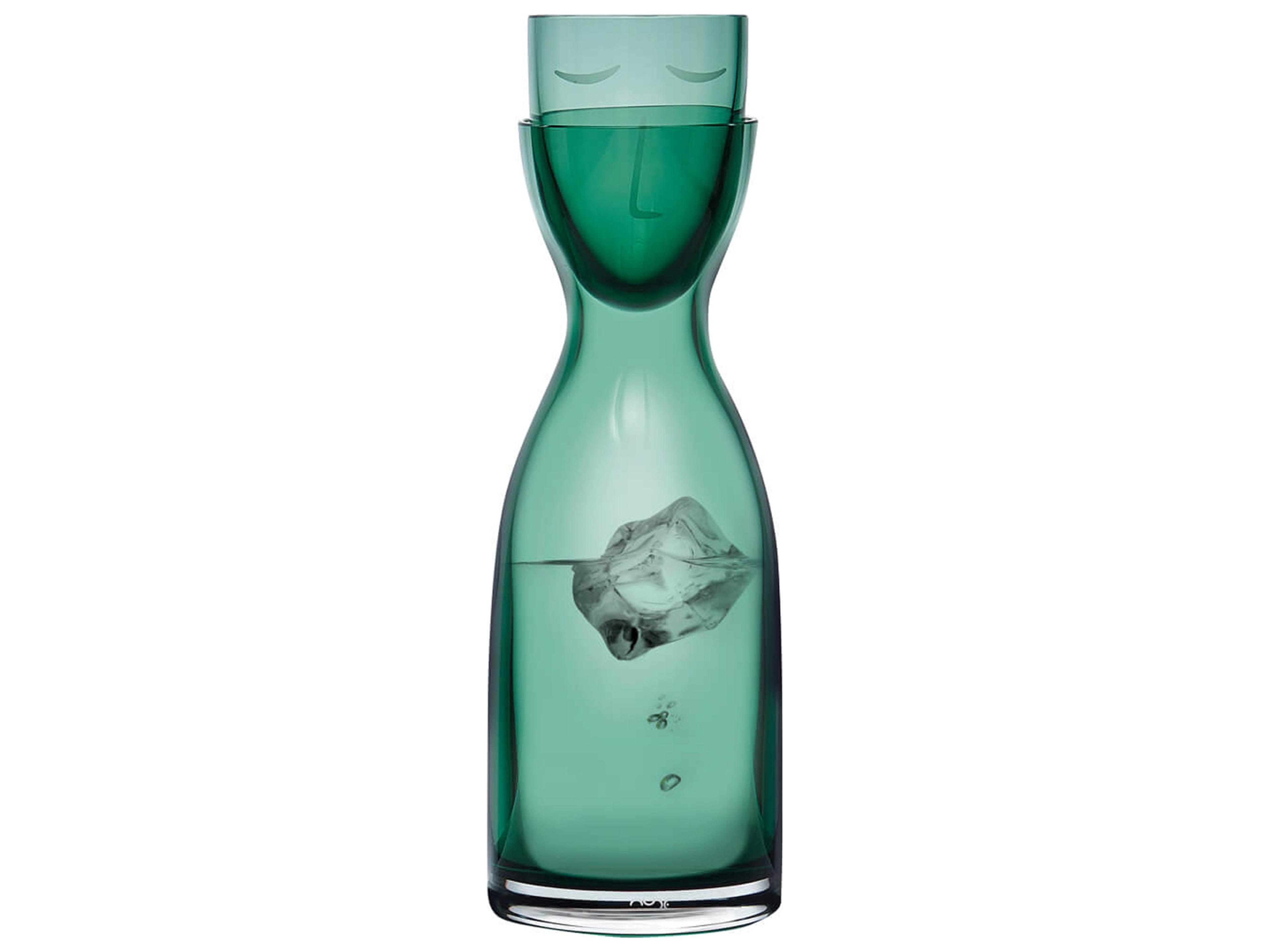 NUDE Mr. & Mrs. Green Tall Water Set