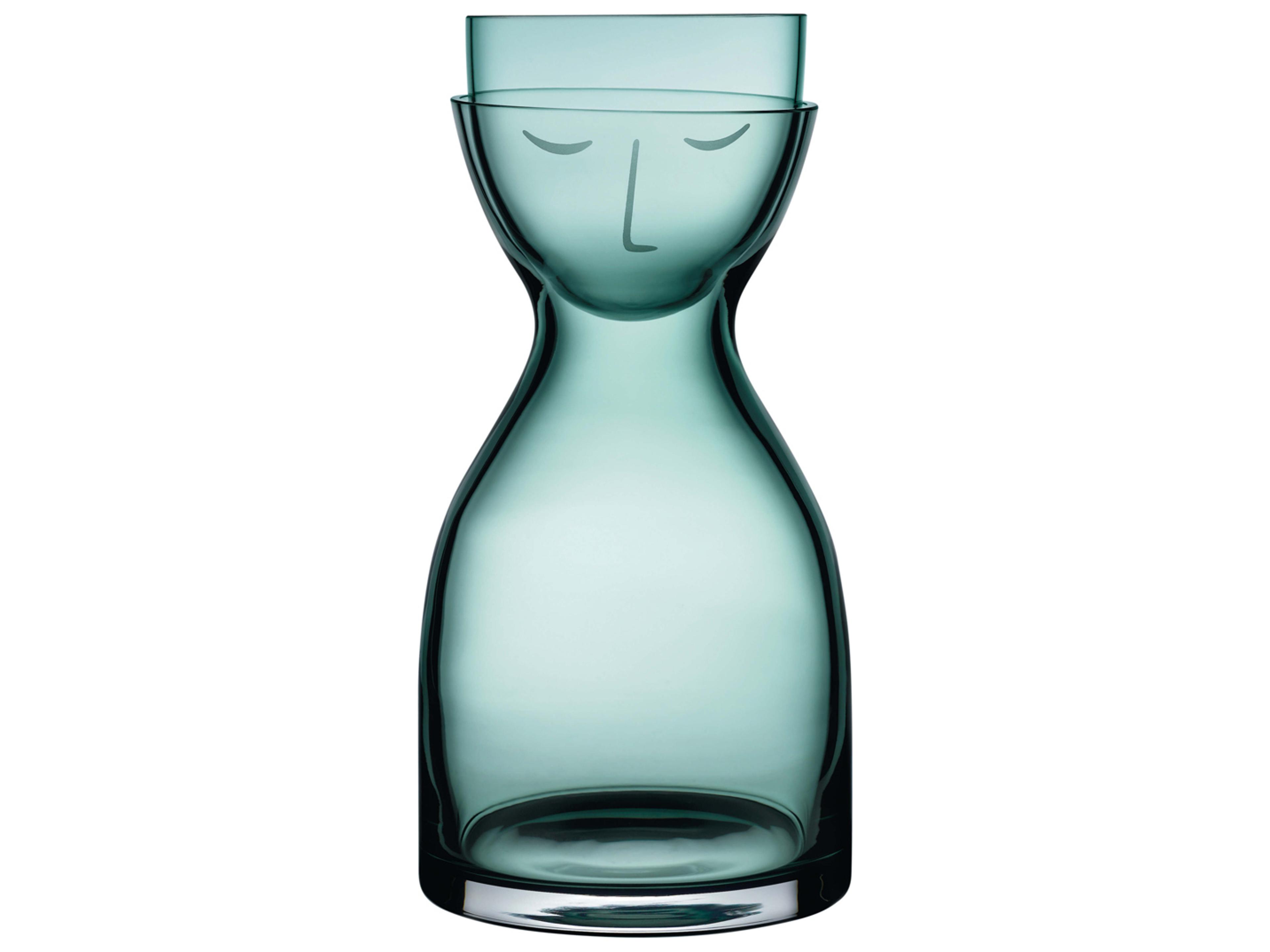 Mr. & Mrs. Night Water Carafe Set Green