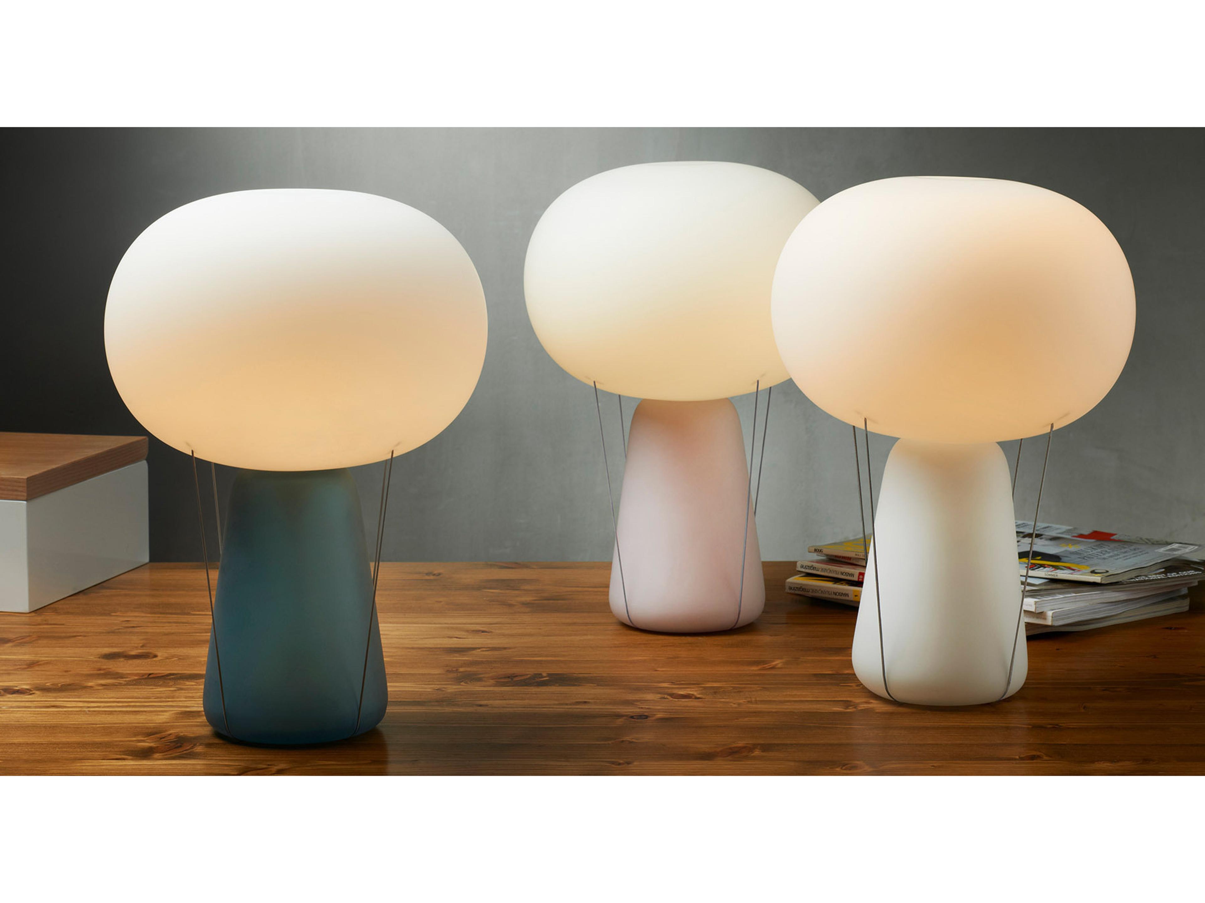 NUDE Blow Opal Blue Table Lamp