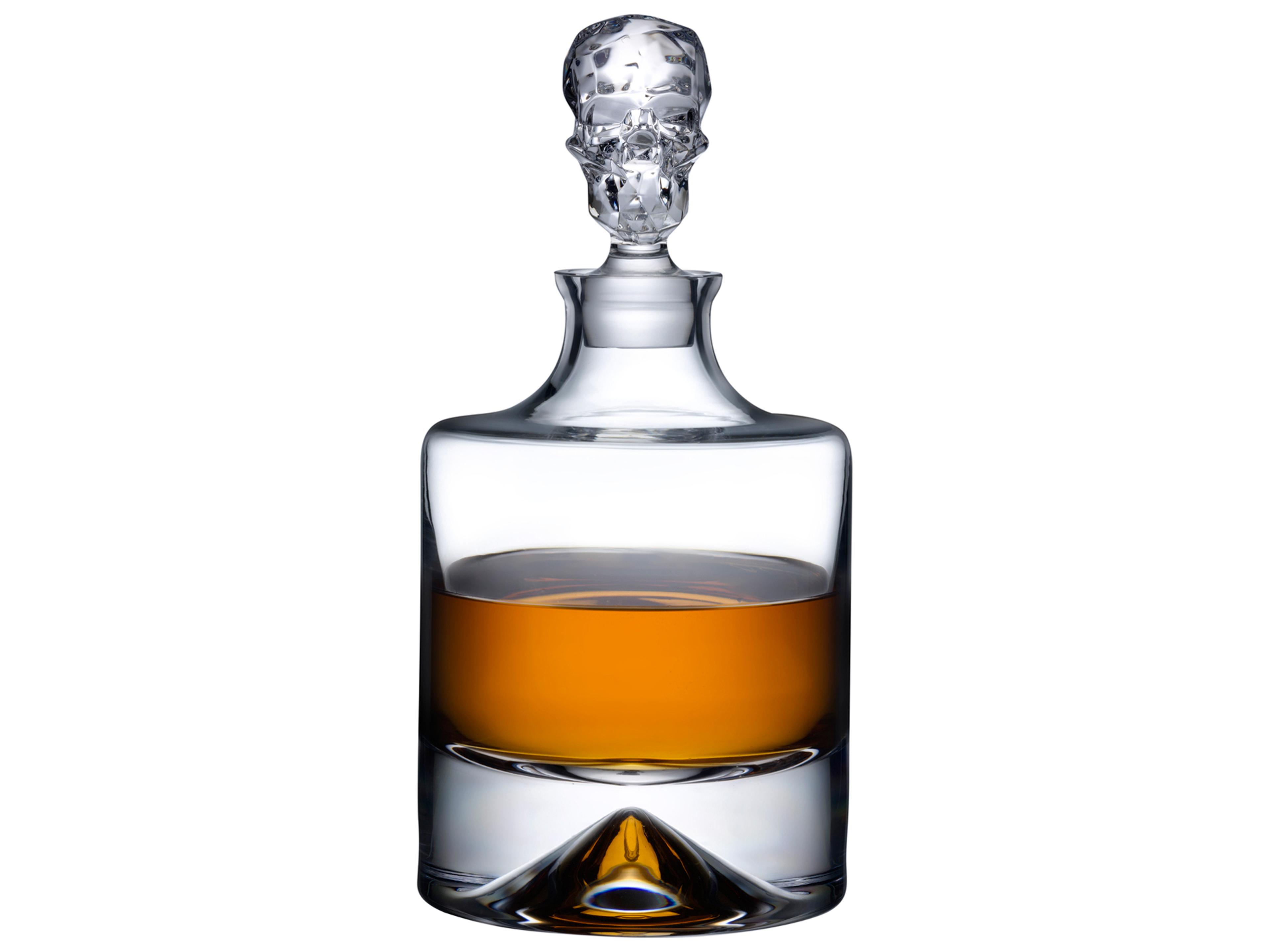 NUDE Shade Clear Whiskey Carafe