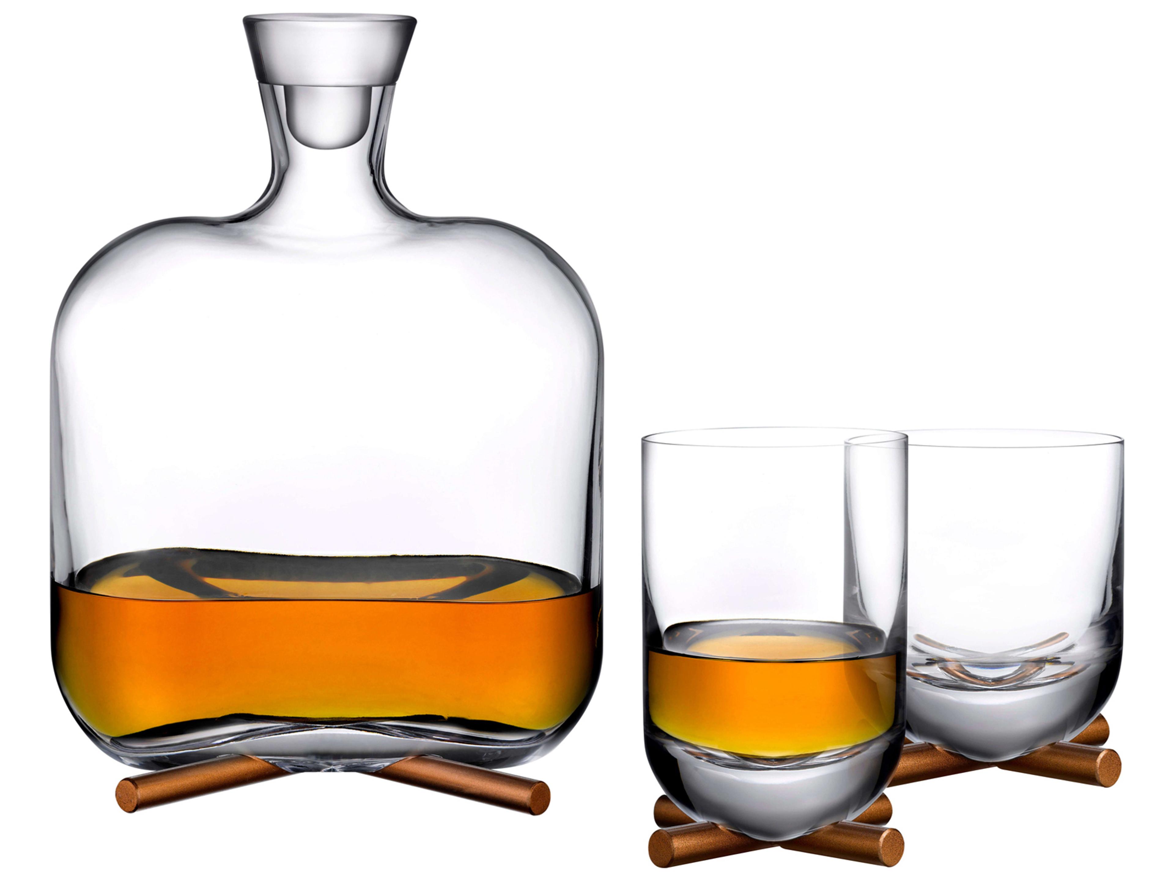 NUDE Camp Clear Whiskey Carafe