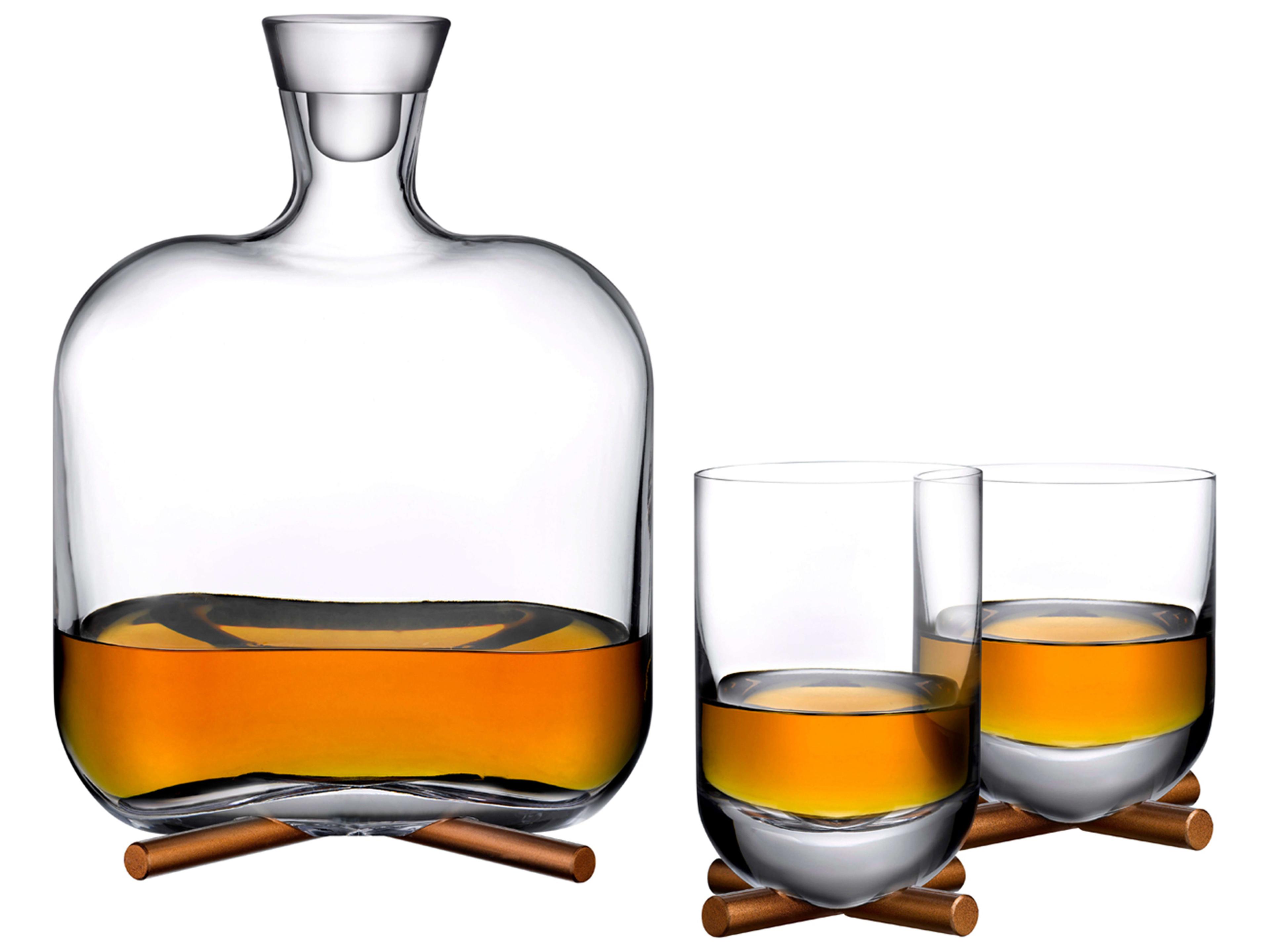 NUDE Camp Clear Whiskey Carafe