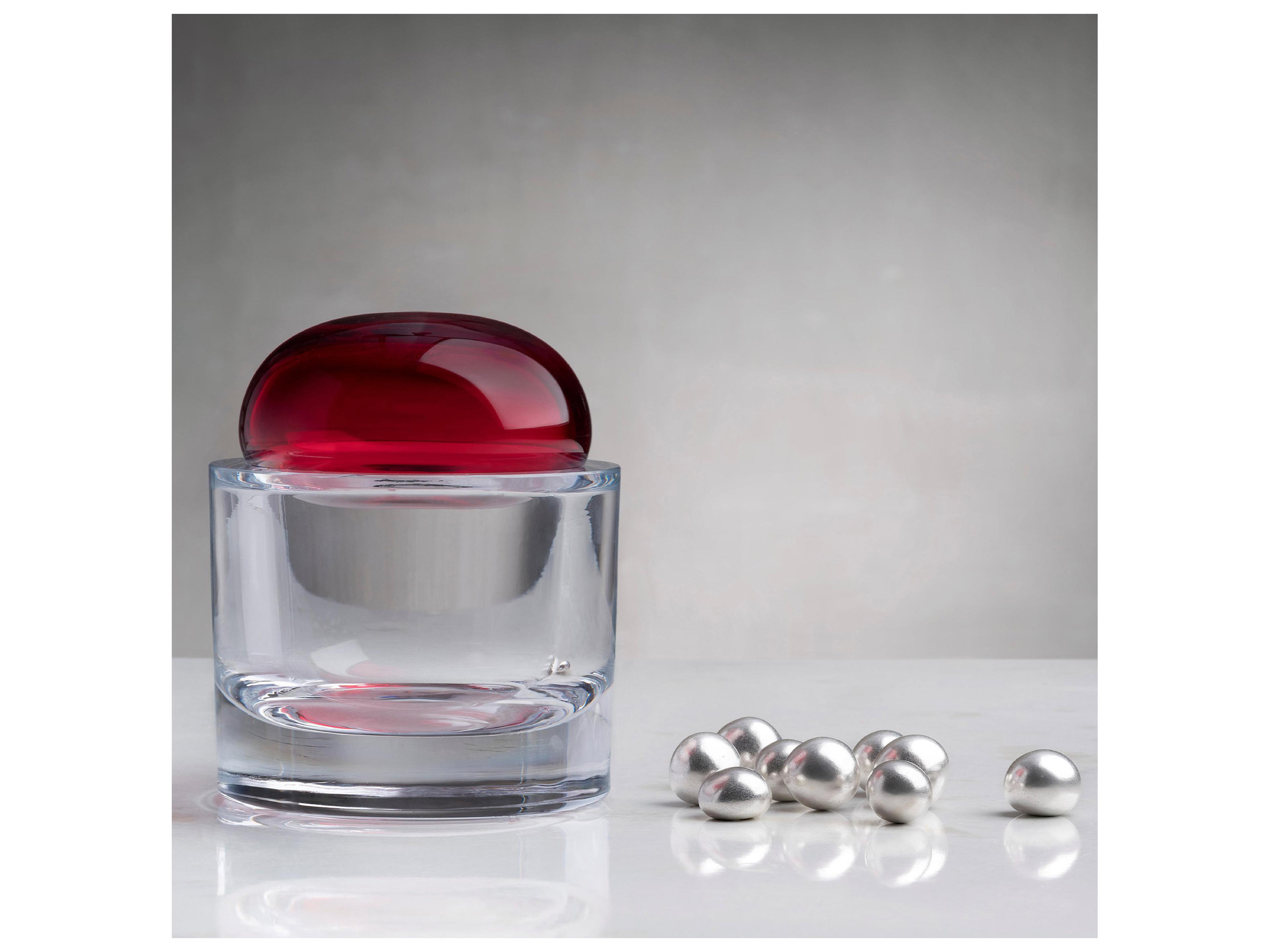 NUDE Ecrin Red Lid Storage Box